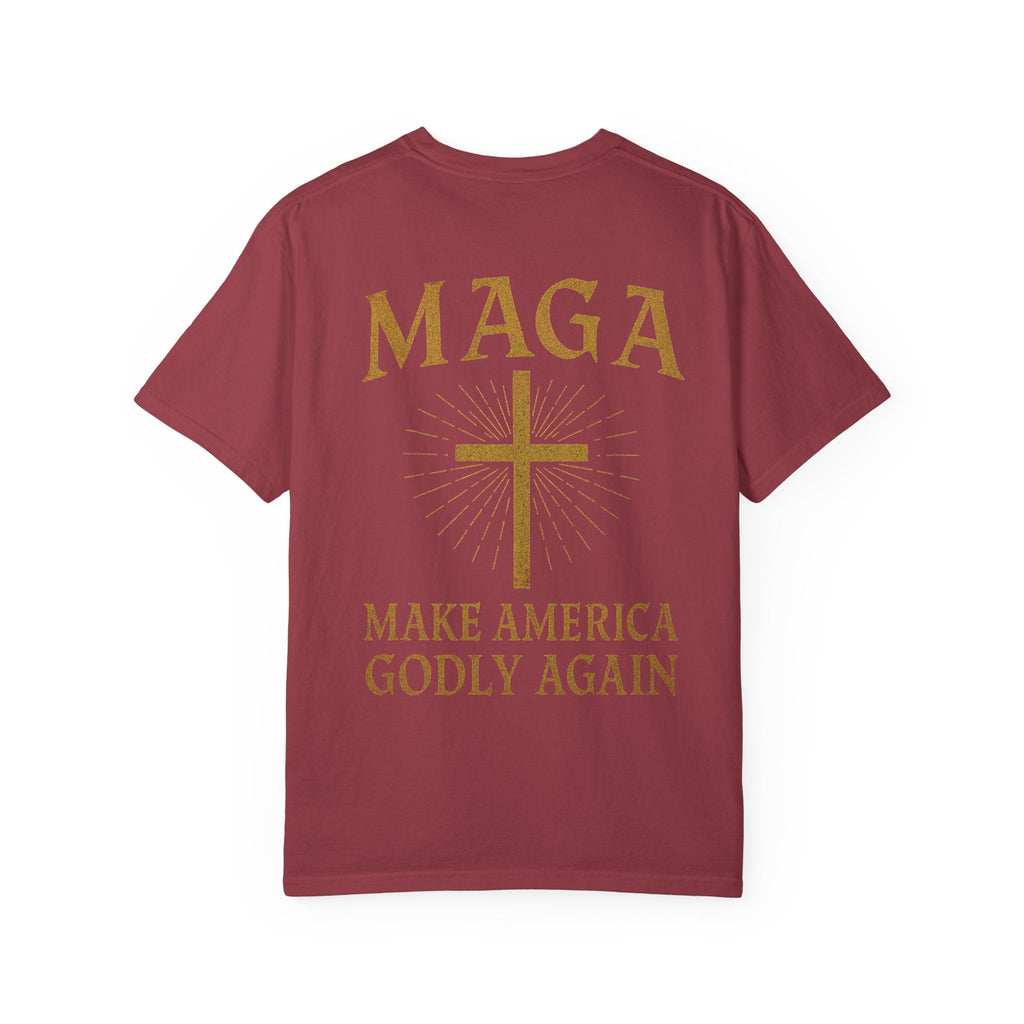 Make America Godly Again T-Shirt – MAGA Christian Patriotic Tee for Bold Faith & Freedom Printify