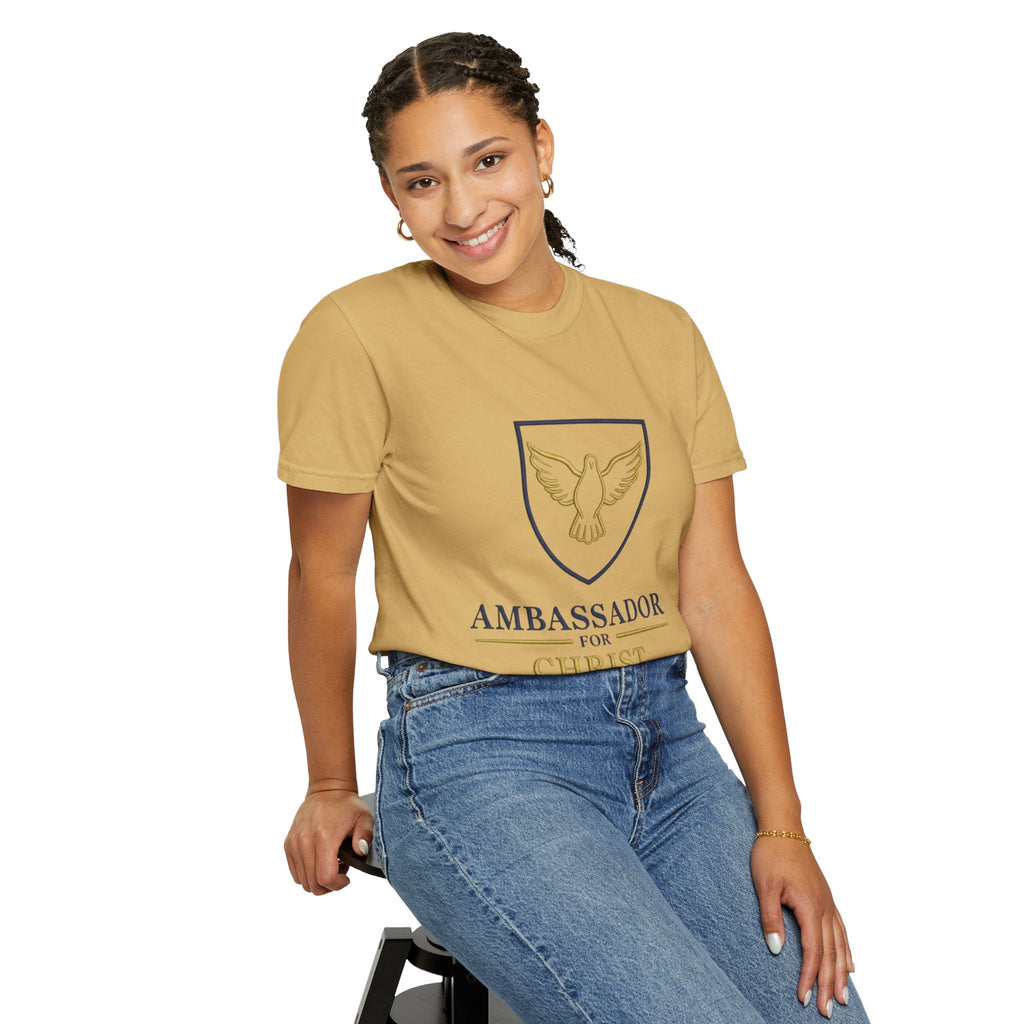 Ambassador for Christ T-Shirt – Established 33 AD Christian Tee for Bold Faith Printify