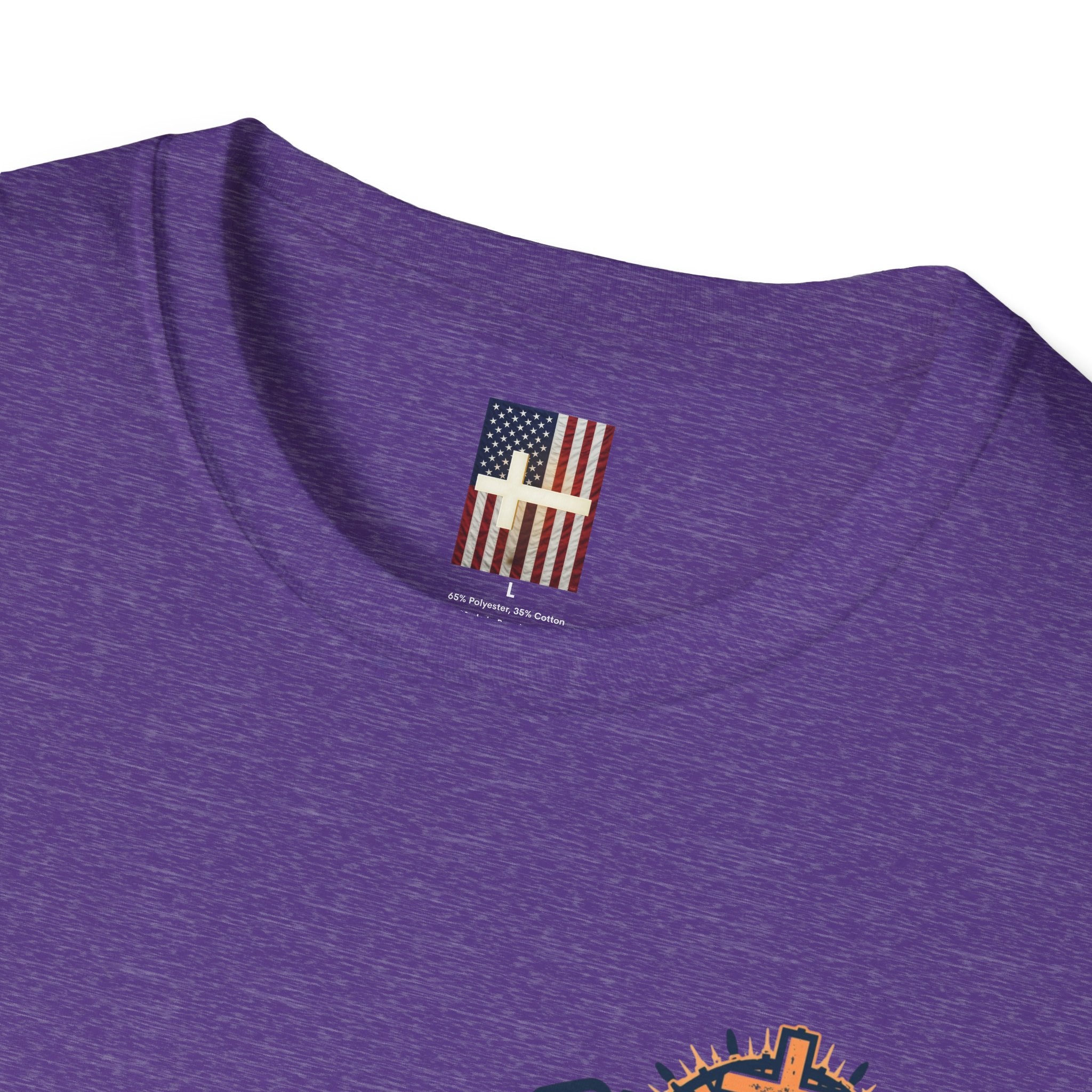 Stand for the Flag Kneel for the Cross T-shirt | Patriotic Eagle T-shirt Printify