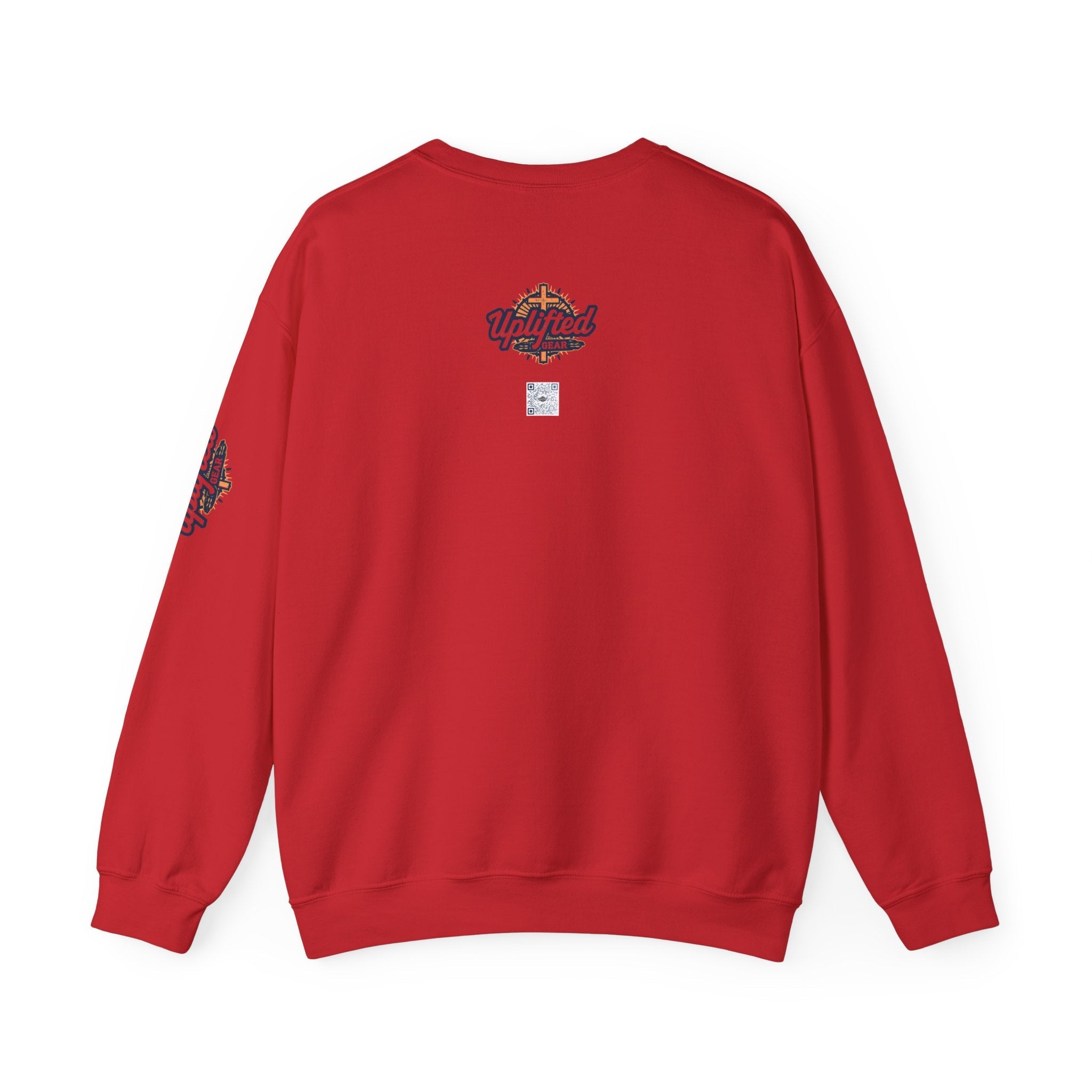 He Is Risen "Life Has Triumphed" Sweatshirt — Easter Resurrection Christian Sweatshirt Printify