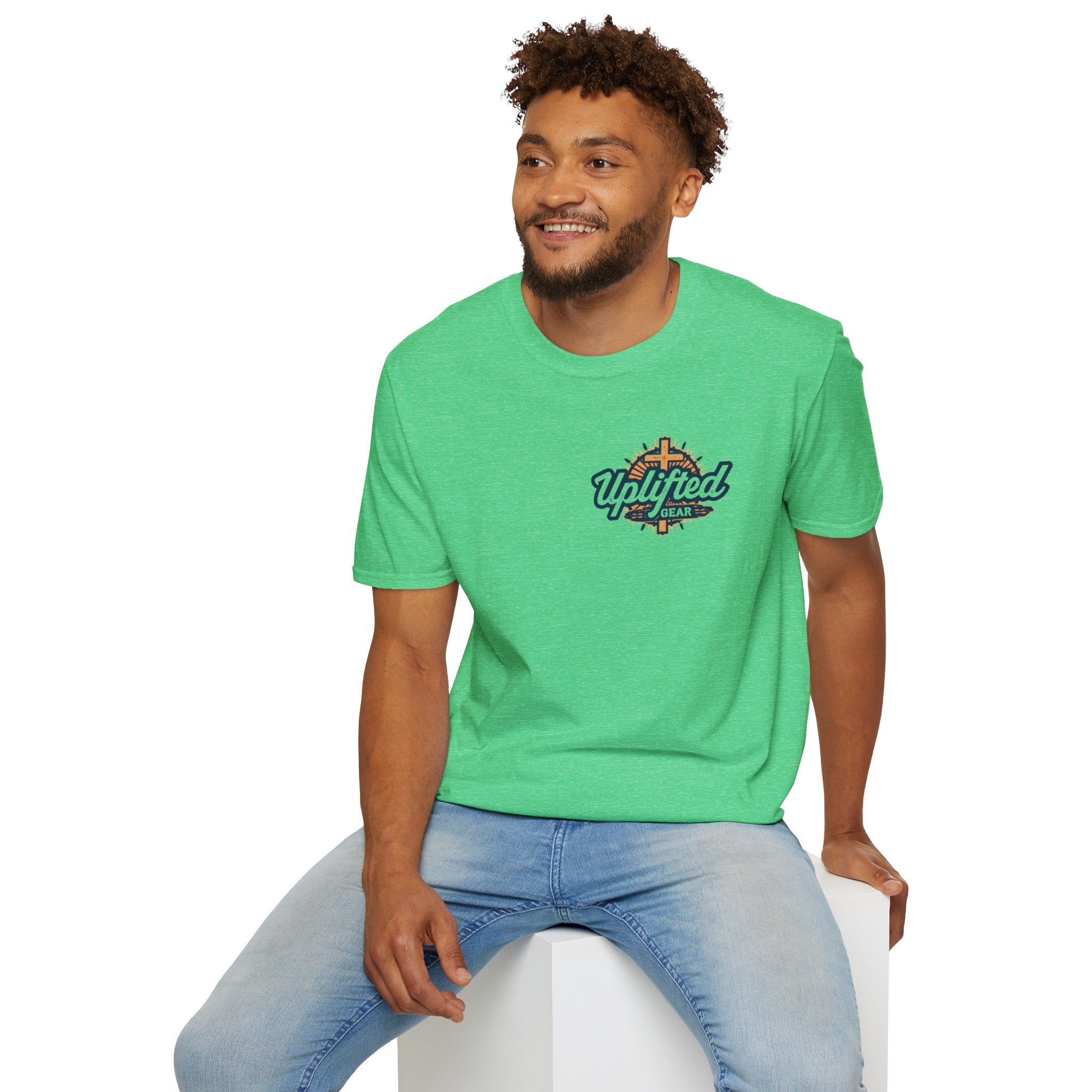 Trust in The Lord Proverbs 3:5-6 Biblical Design Unisex Softstyle T-Shirt Printify