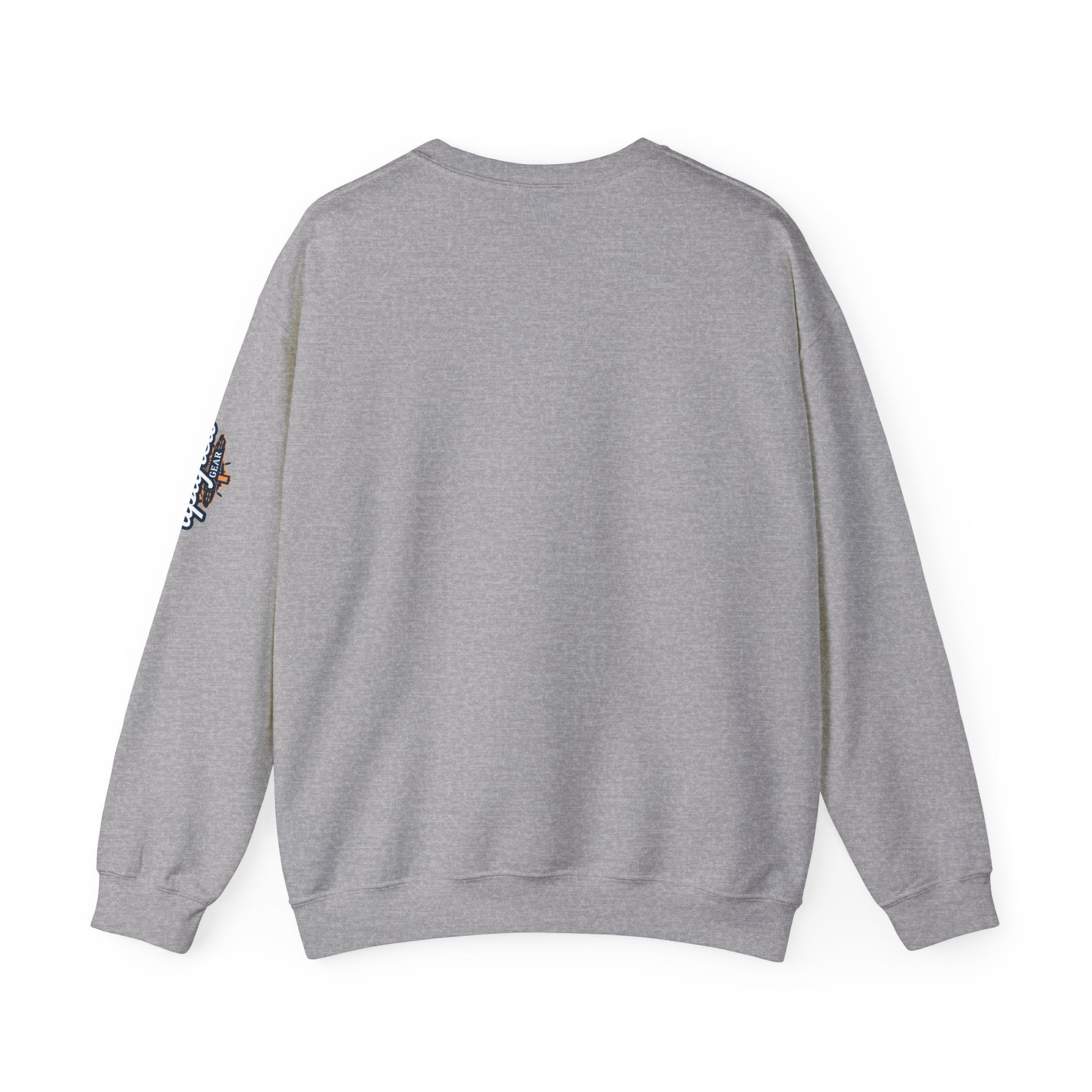 Jesus Is My Superhero Crewneck Sweatshirt Printify