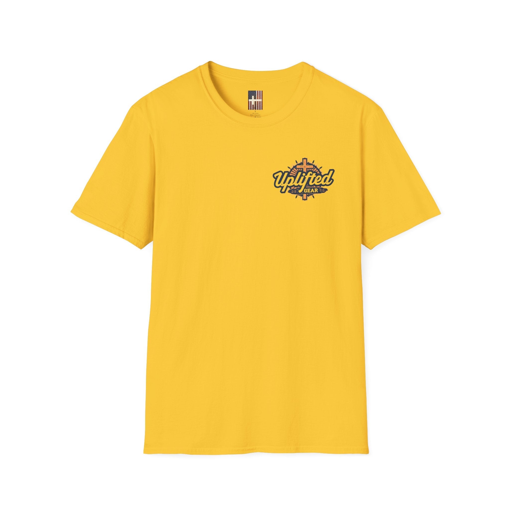 Jesus Is King T-shirt | Modern Typographic Cross Christian T-shirt Printify