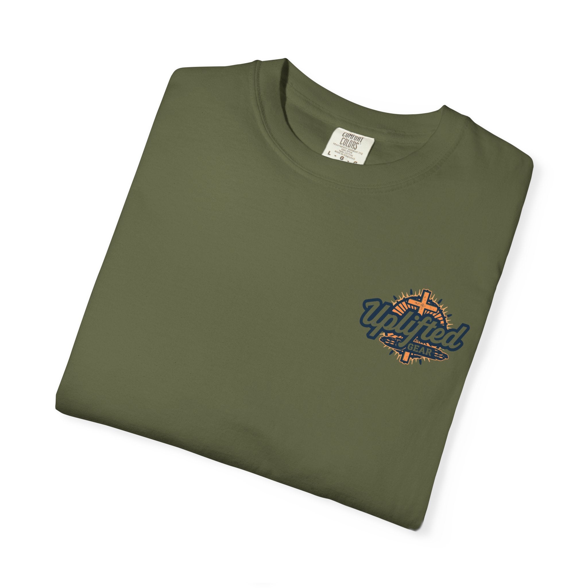 Bible Verse Unisex Garment-Dyed T-shirt - Isaiah 41 : 10 Printify