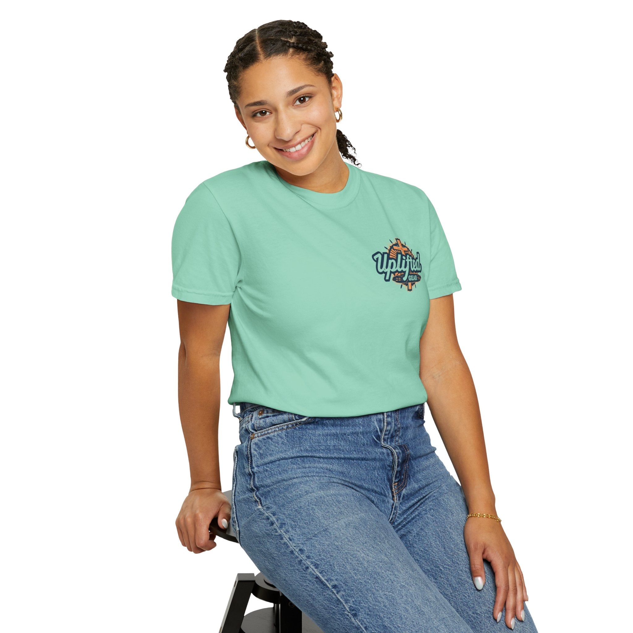 AMEN Acronym T-Shirt – Always Agree with God Move with God End with God Never Doubt God Christian Tee for Unwavering Faith Printify