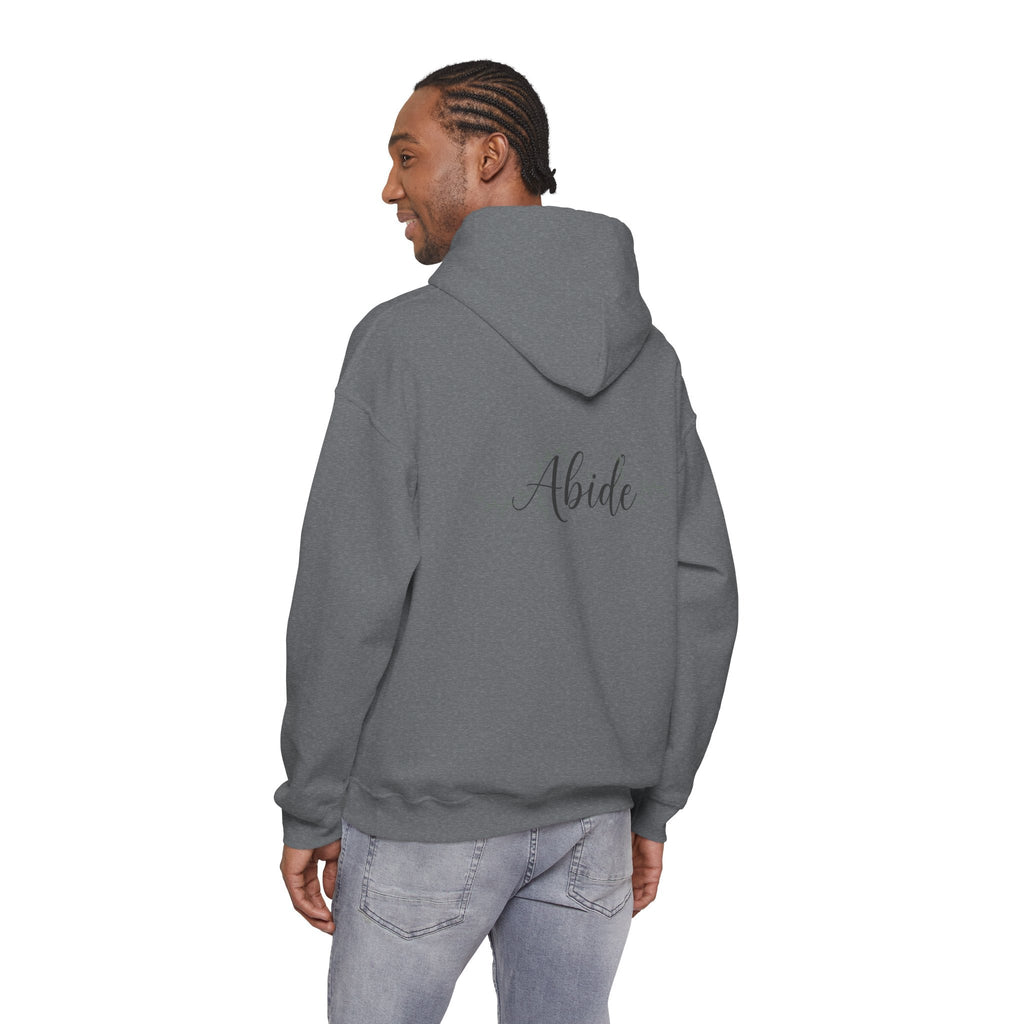 Abide Hoodie – Vine Wrapped John 15:5 Christian Hoodie for Cozy Devotion Printify