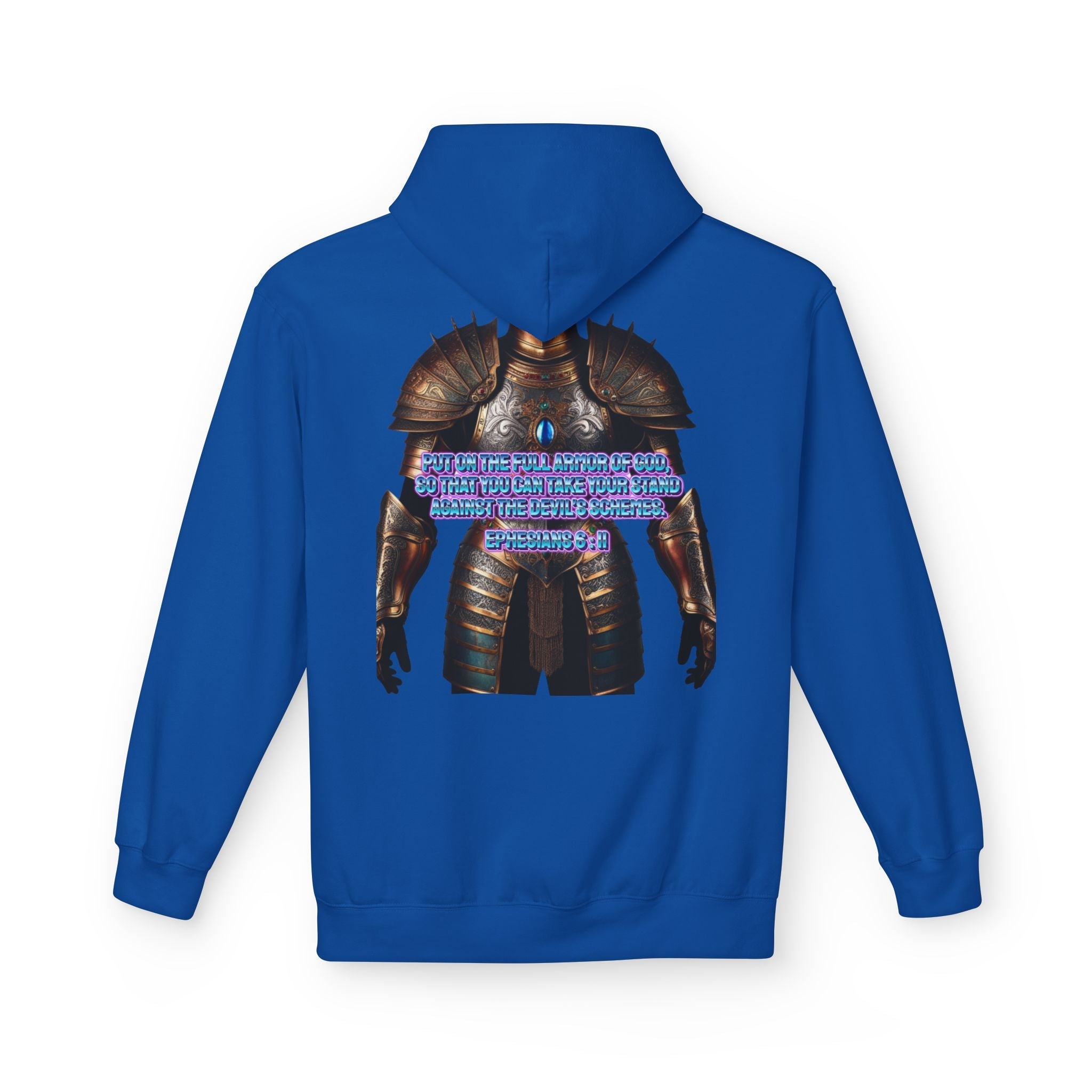 Hoodie - Ephesians 6:11 Bible Verse Religious Design Printify