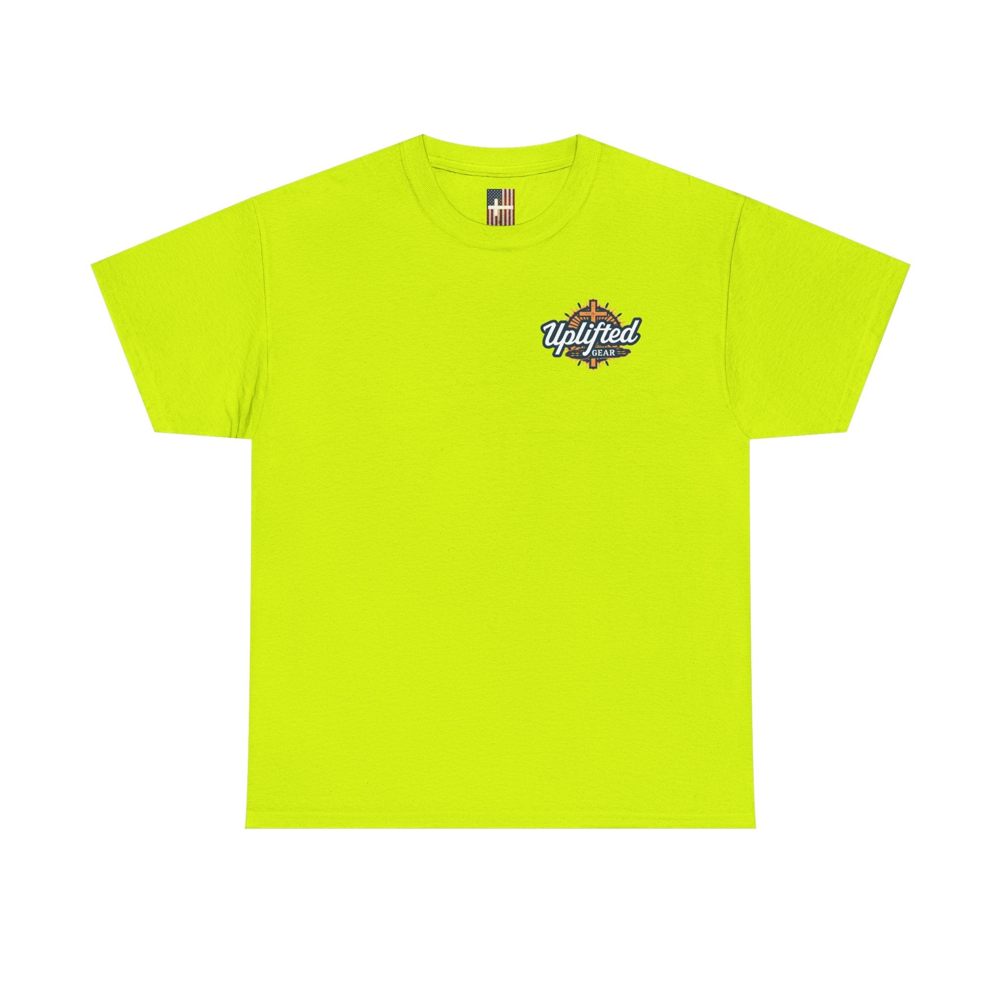 God's Gym T-Shirt — "Let Him Lift Your Weights" Christian Fitness Tee Printify
