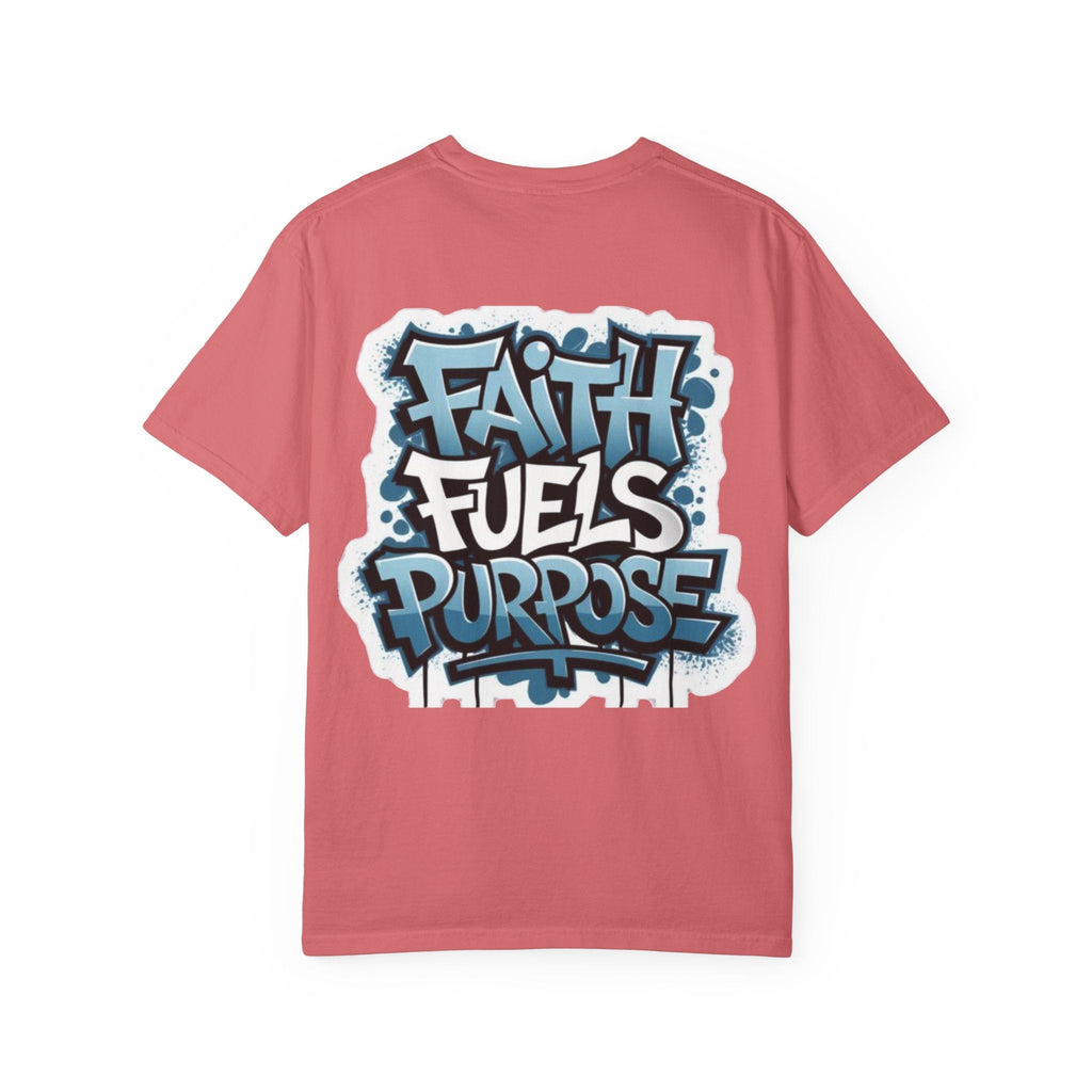 Faith Fuels Purpose T-shirt – Inspirational Christian T-shirt for Divine Drive & Unstoppable Belief Printify