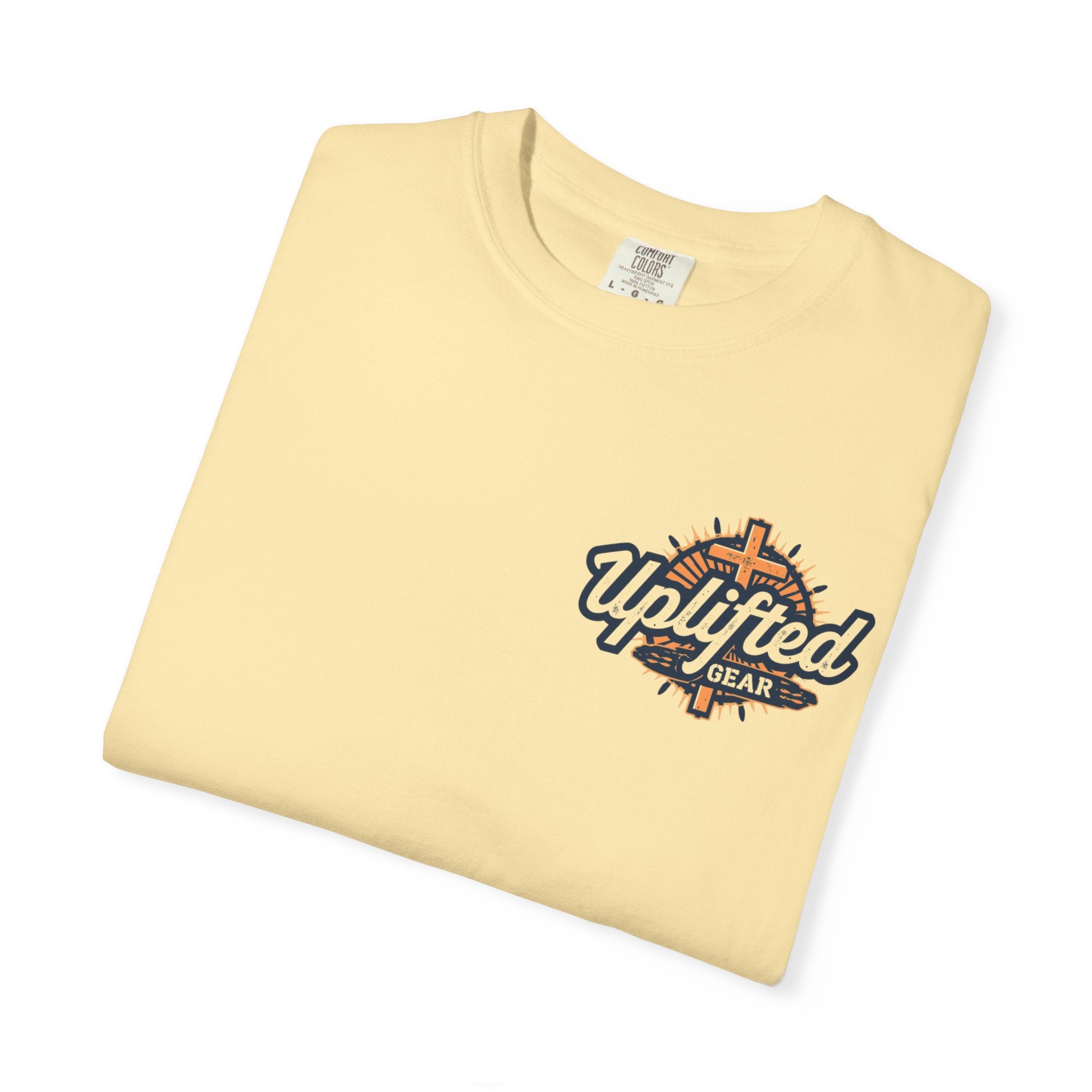 Jesus Ichthys T-shirt – Christian Fish Symbol with Cross & Jesus Inscription T-shirt for Eternal Faith & Streetwear Printify