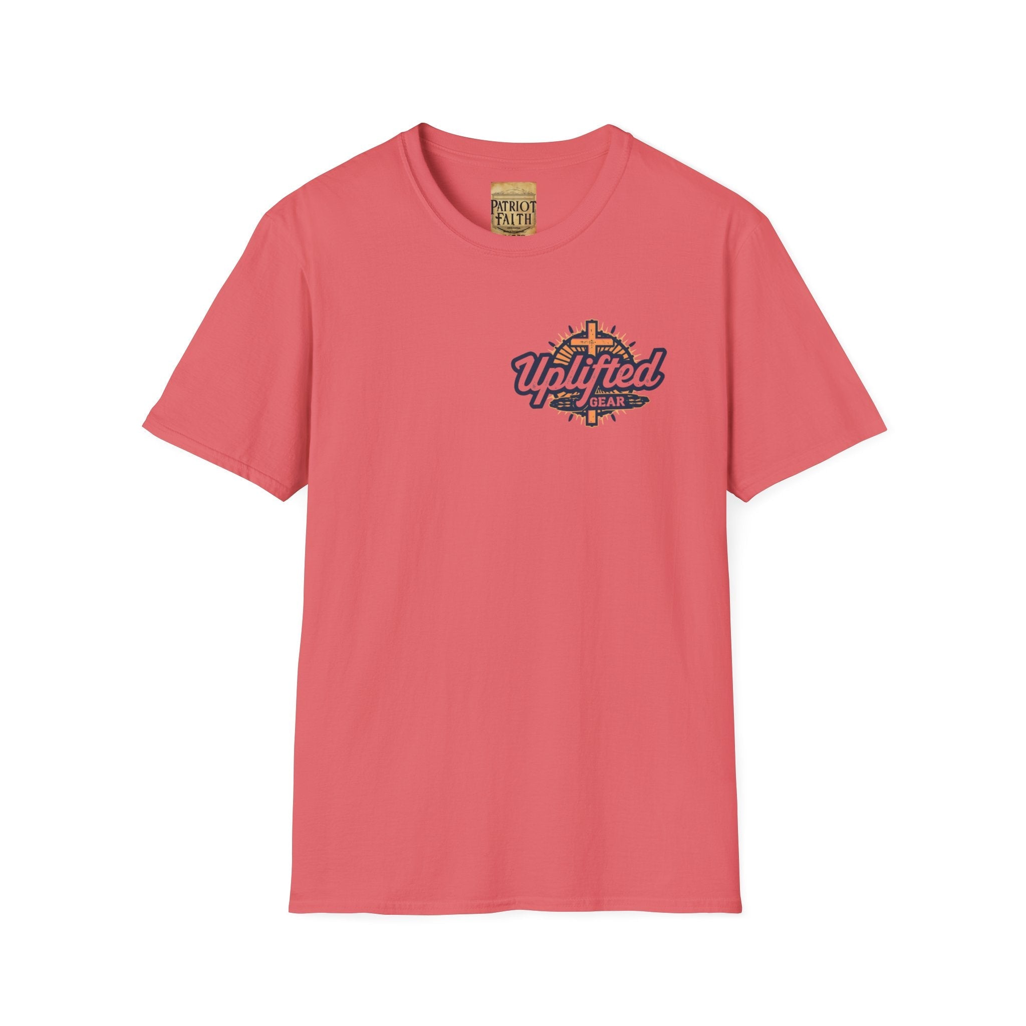 Religious Graphic Tee with Armor Of God Design - Unisex Softstyle T-Shirt Printify
