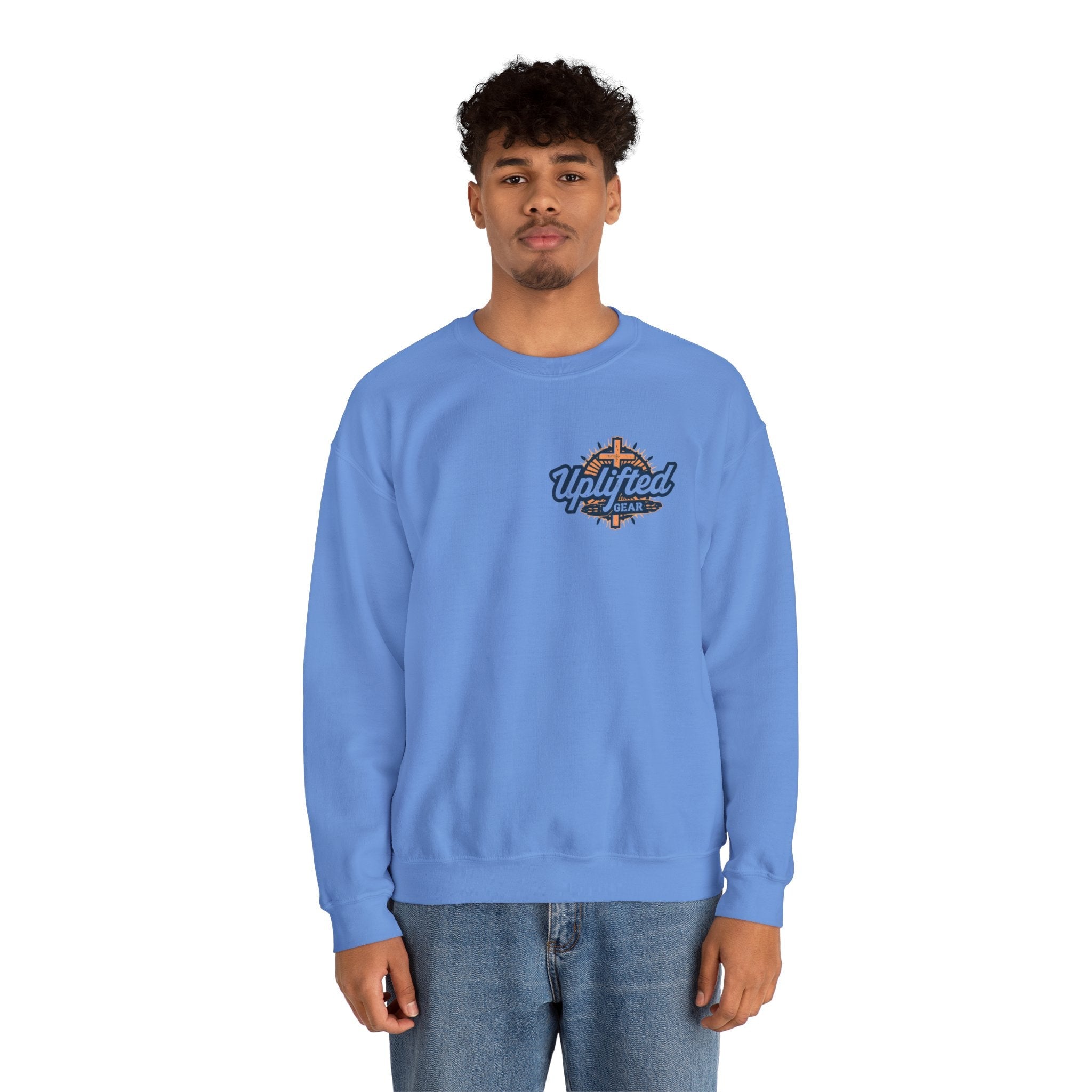 There Are Only 2 Genders Sweatshirt – Adam & Eve Cross Christian Hoodie for Bold Truth Printify