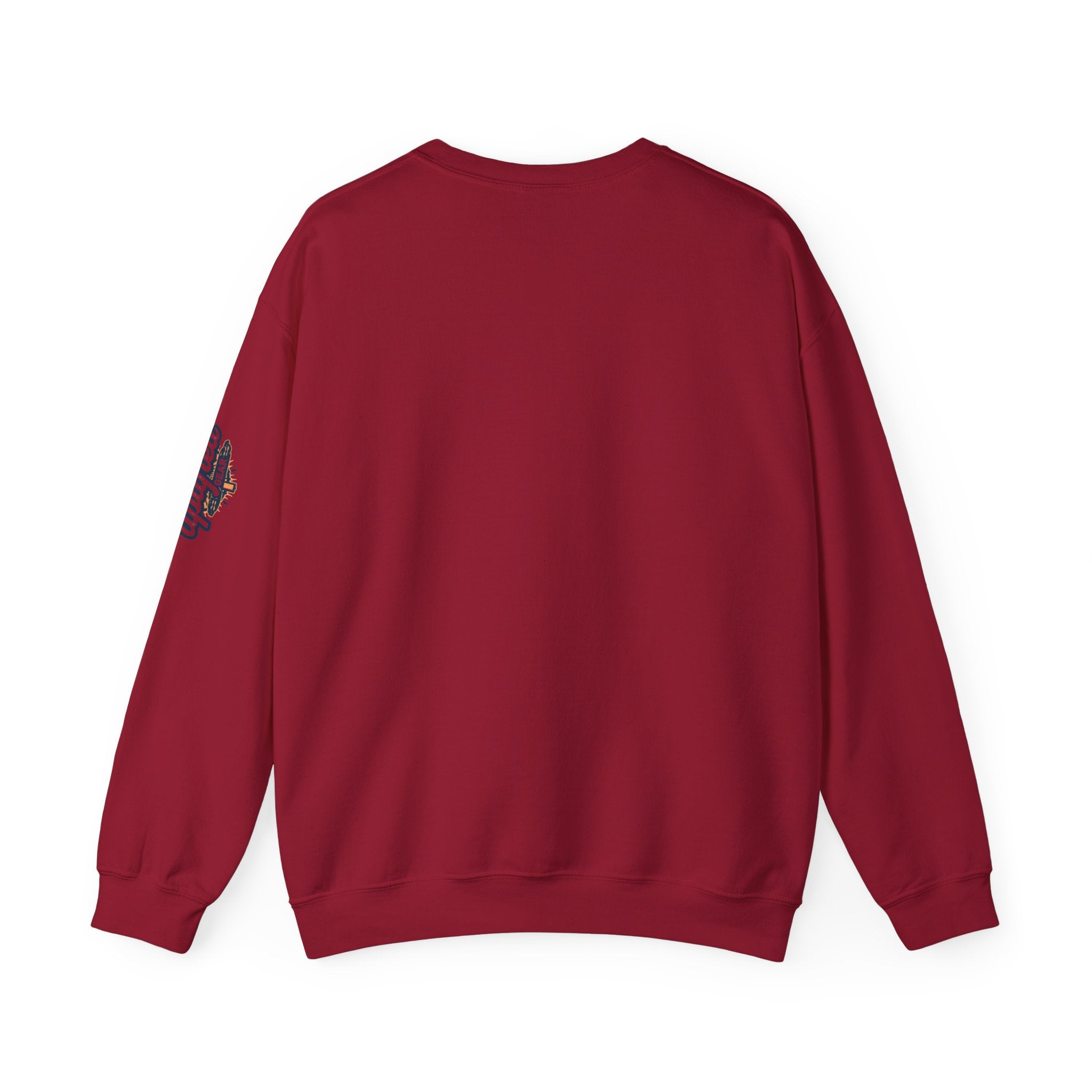 Jesus Is King Sweatshirt | Modern Typographic Cross Christian Sweatshirt Printify