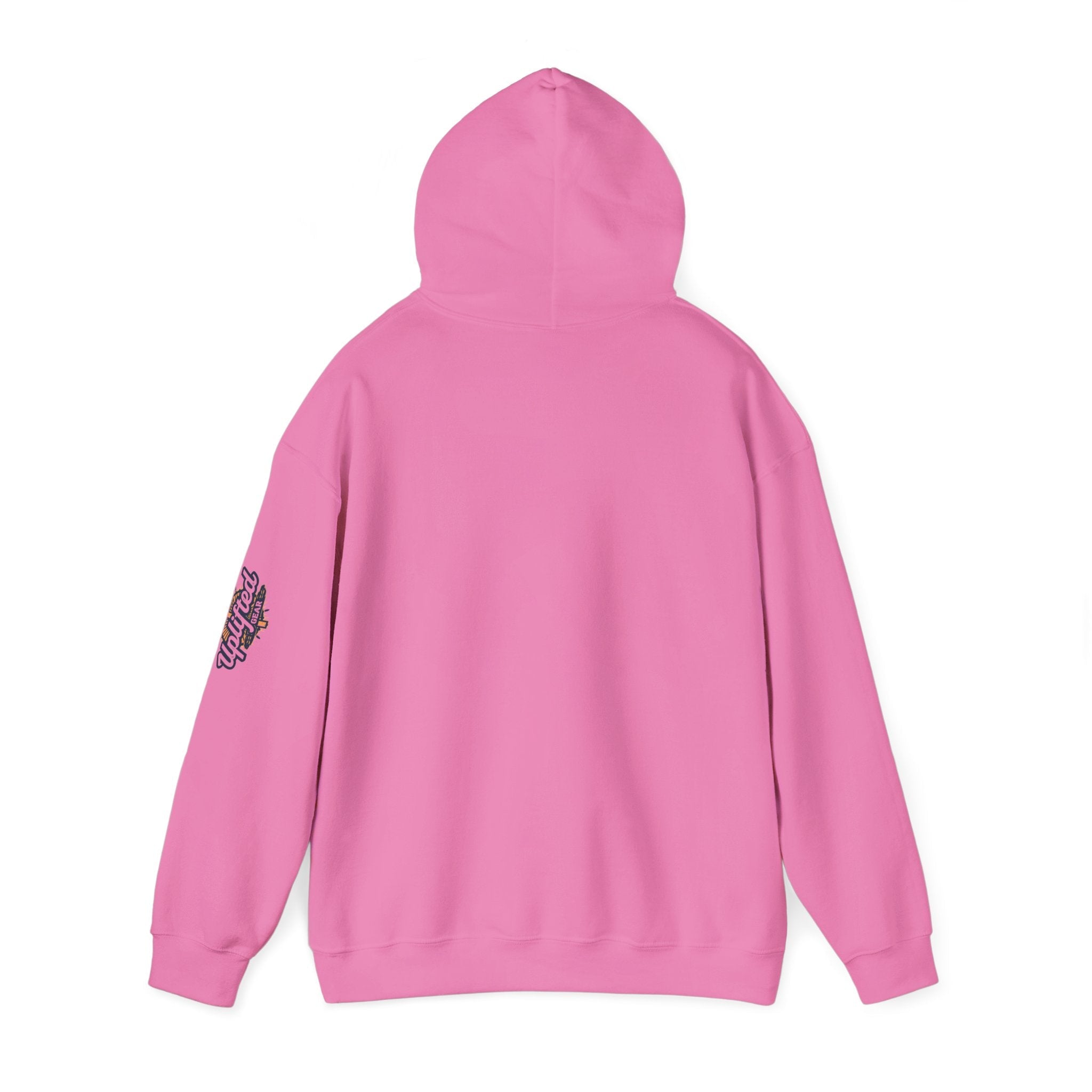 🎄 Not Today, Grinch – Jesus Saves | Funny Christian Christmas Hoodie | Sulking Grinch & Glowing Cross | Bold Neon Faith Tee by Uplifted Gear Printify