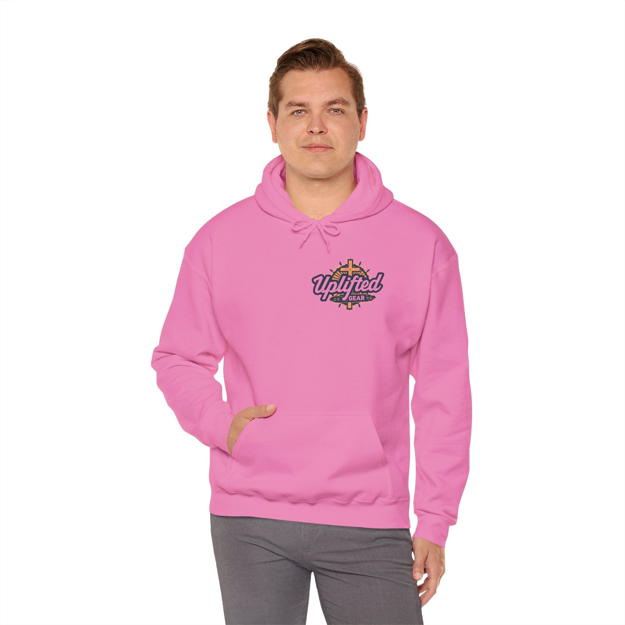 Theologian in Training Hoodie – Open Bible & Cross Christian Hoodie for Faithful Growth Printify