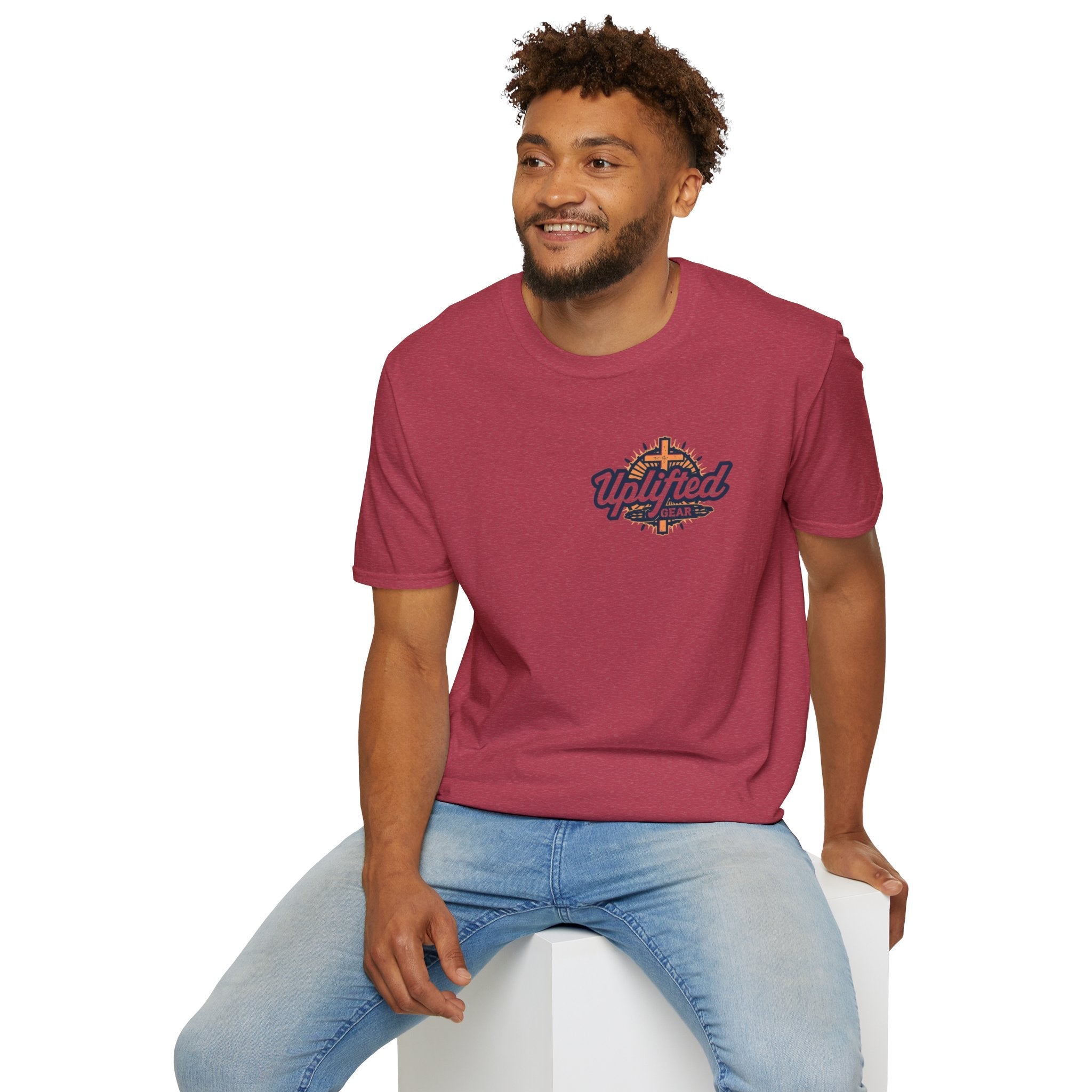 Trust in The Lord Proverbs 3:5-6 Biblical Design Unisex Softstyle T-Shirt Printify