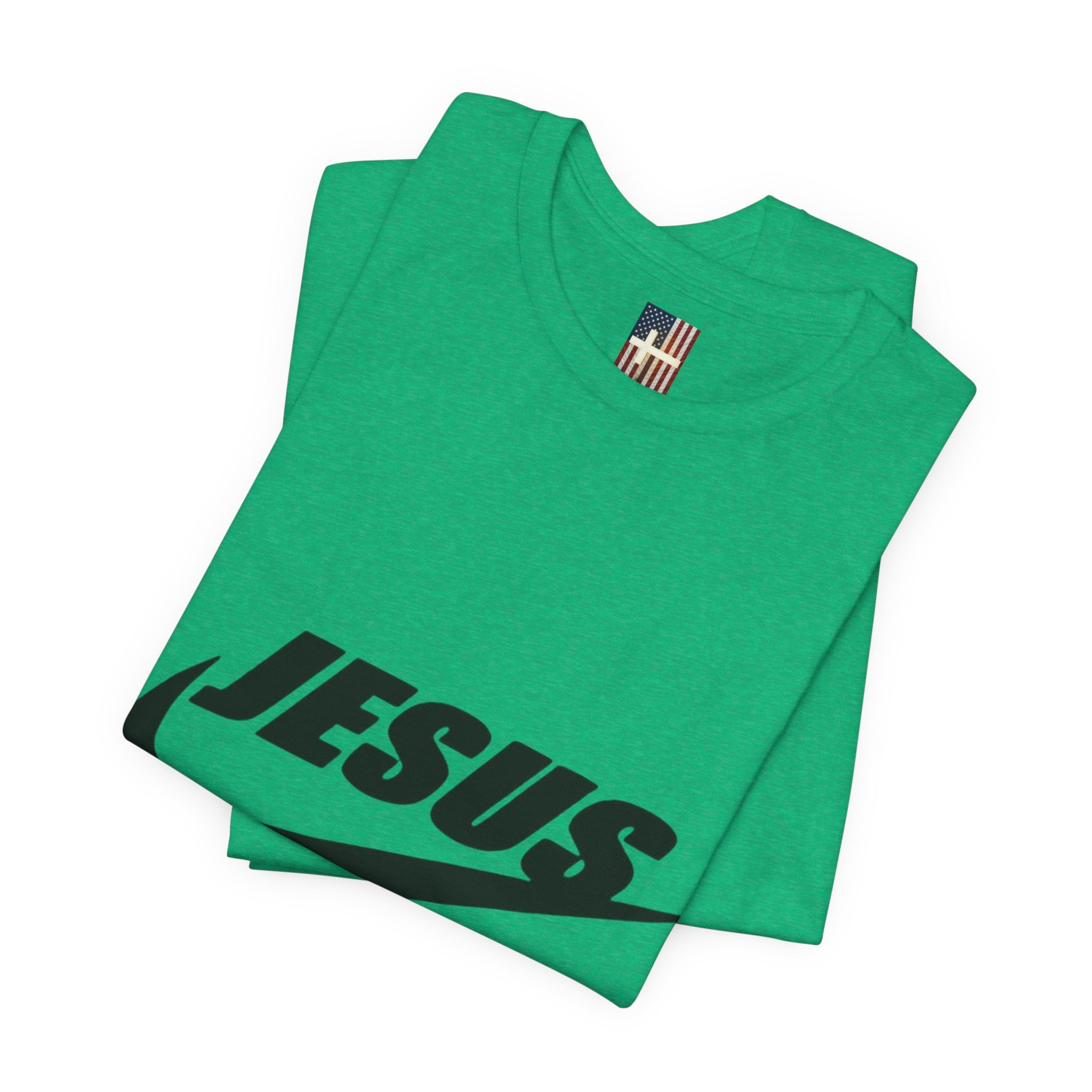 Jesus Did It T-shirt - Funny Christian Parody T-shirt - Faith & Victory Apparel