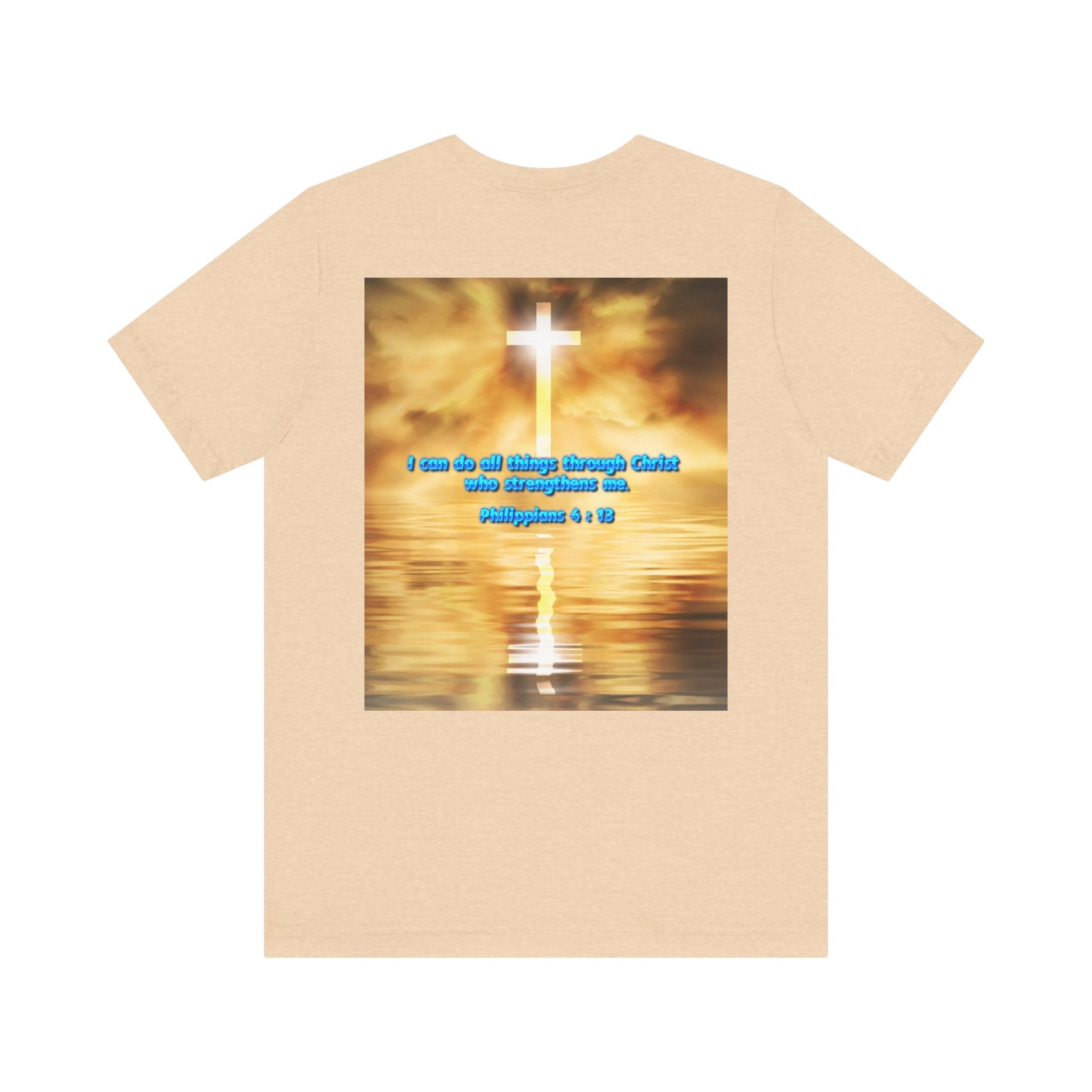 Unisex Tee Bible Verse - Philippians 4 : 13 Printify