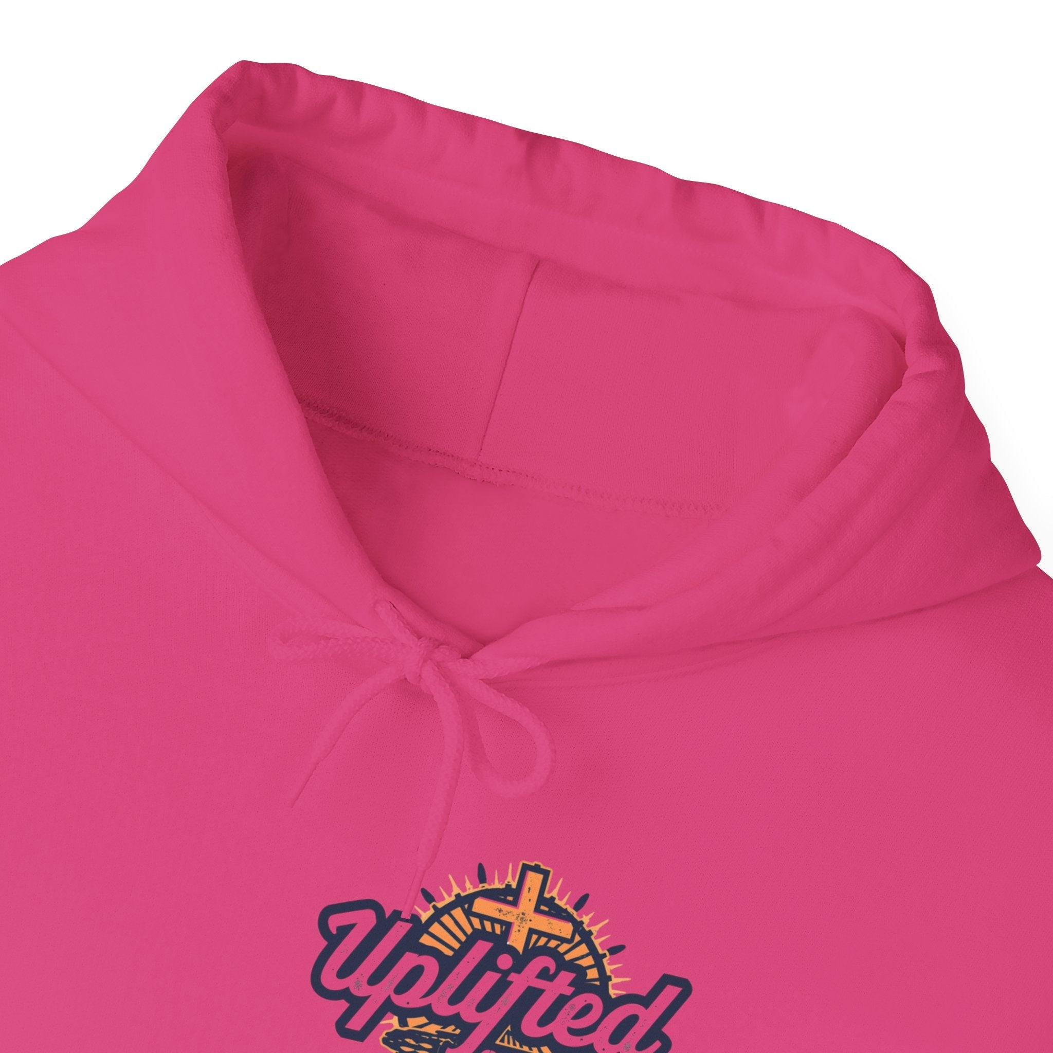 ✨ Chosen. Loved. Redeemed. – Elegant Christian Hoodie | Gold Foil Faith Tee | Subtle Cross & Heart Design | Inspirational Bible Verse Apparel by Uplifted Gear Printify