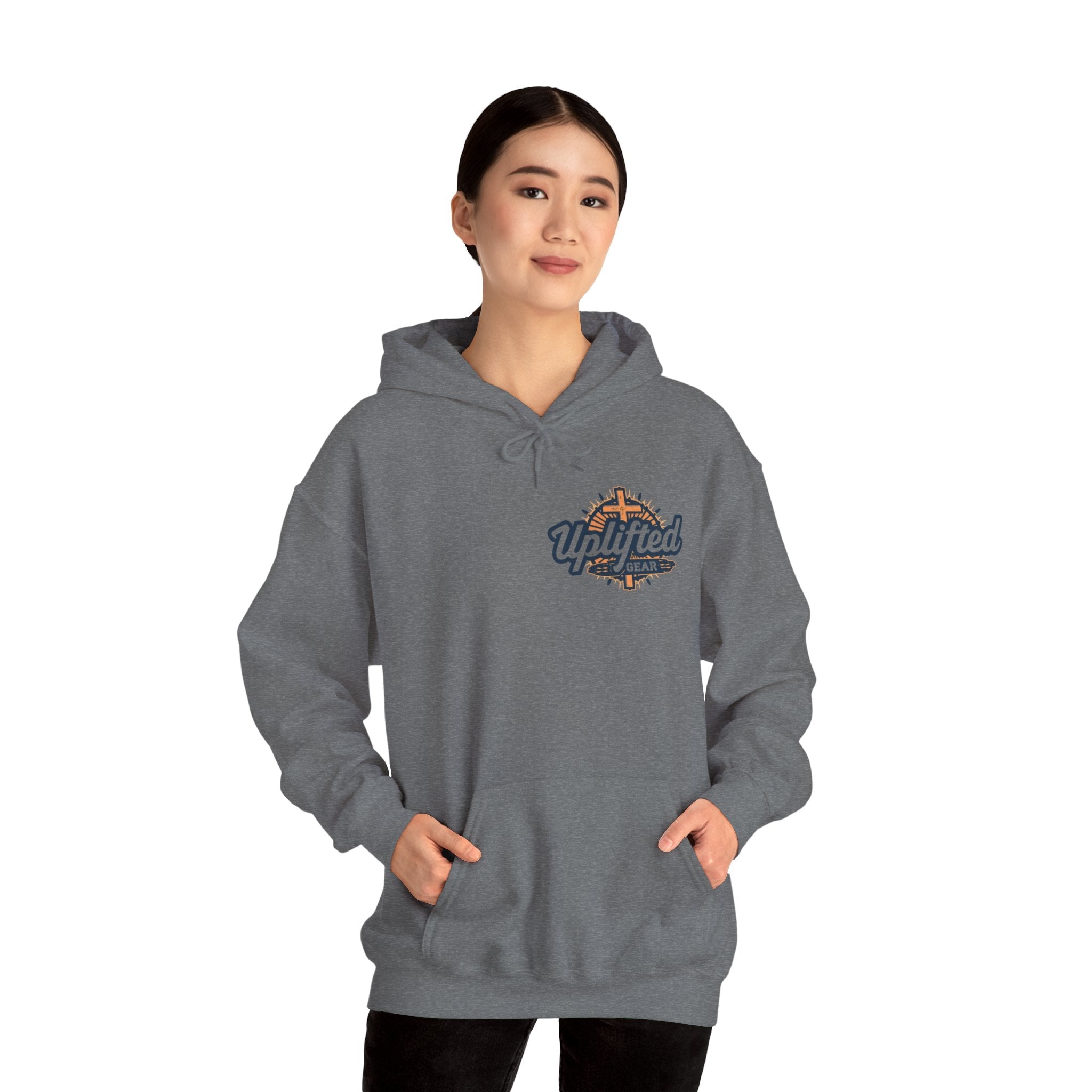 Bible Verse Unisex Heavy Blend™ Hooded Sweatshirt - Jeremiah 29 : 11 Printify