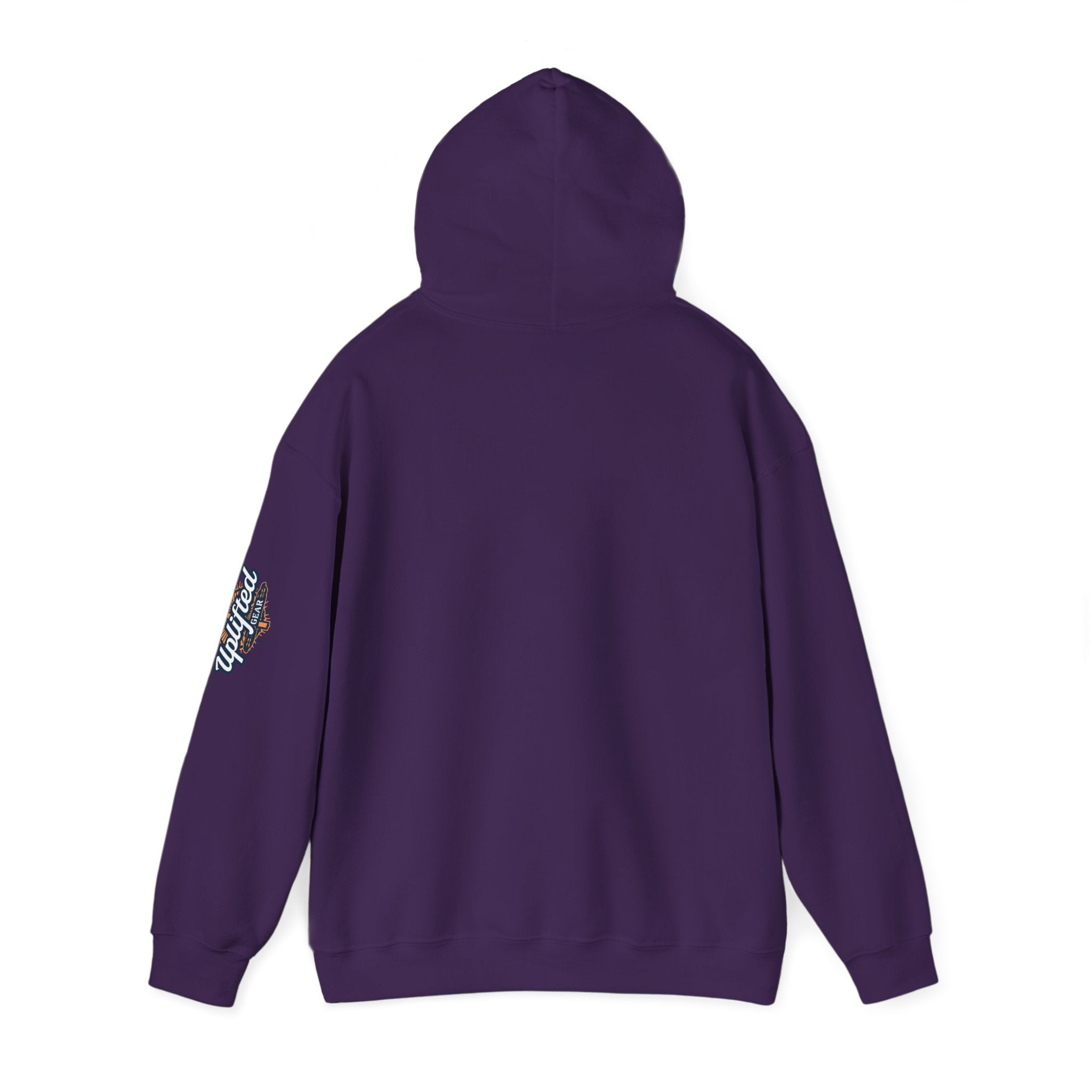 Under Armor Logo Hoodie — Black Athletic Pullover Printify