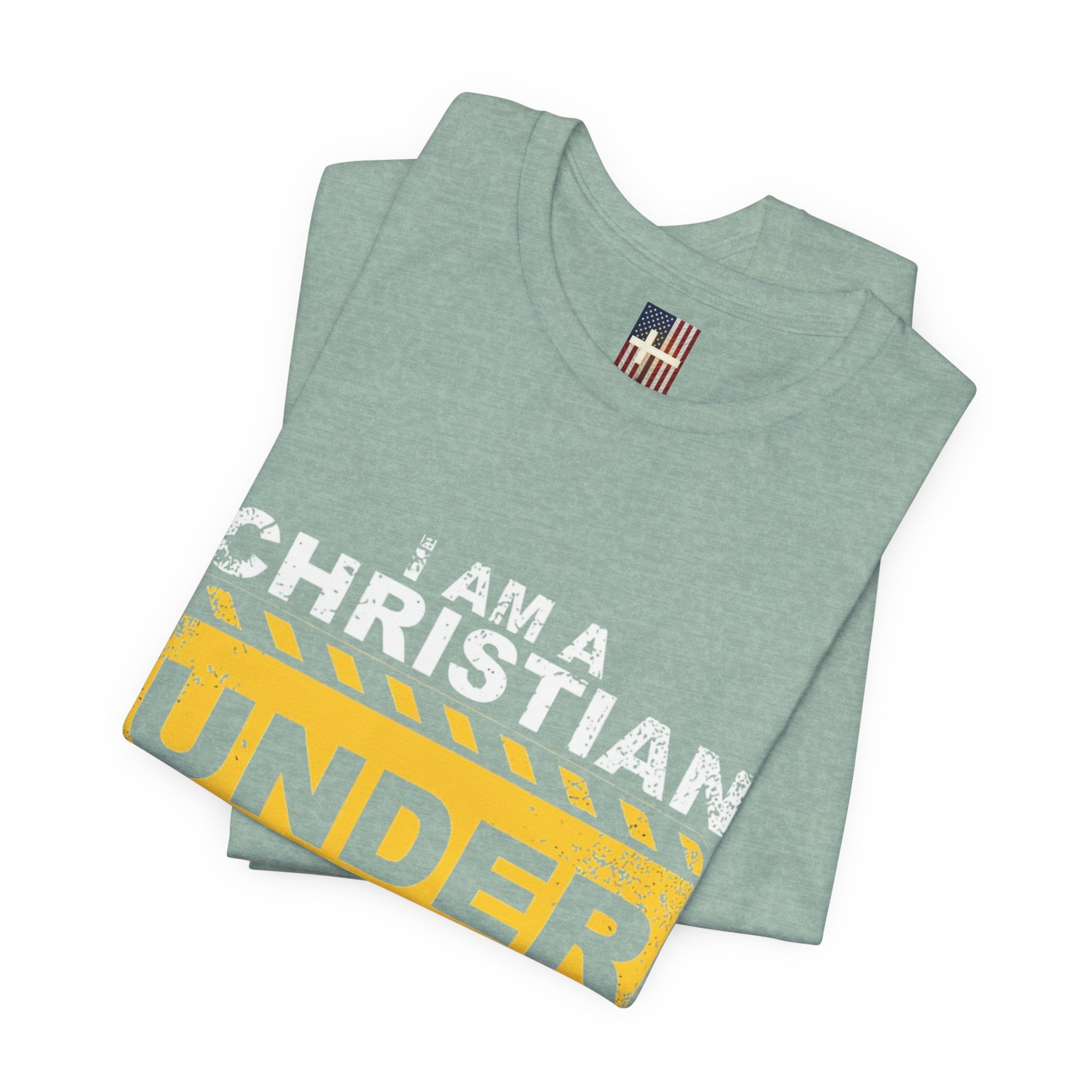 Christian Under Construction T-shirt | God Is Not Done With Me Yet T-shirt Printify