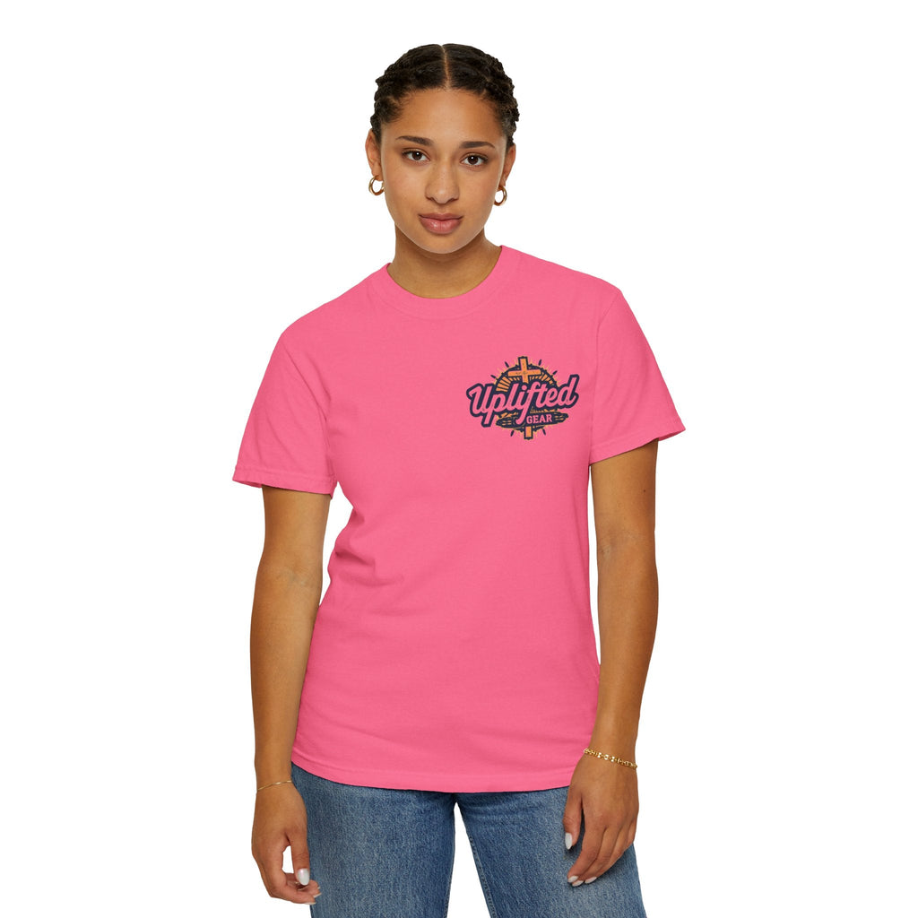 AMEN Acronym T-Shirt – Always Agree with God Move with God End with God Never Doubt God Christian Tee for Unwavering Faith Printify