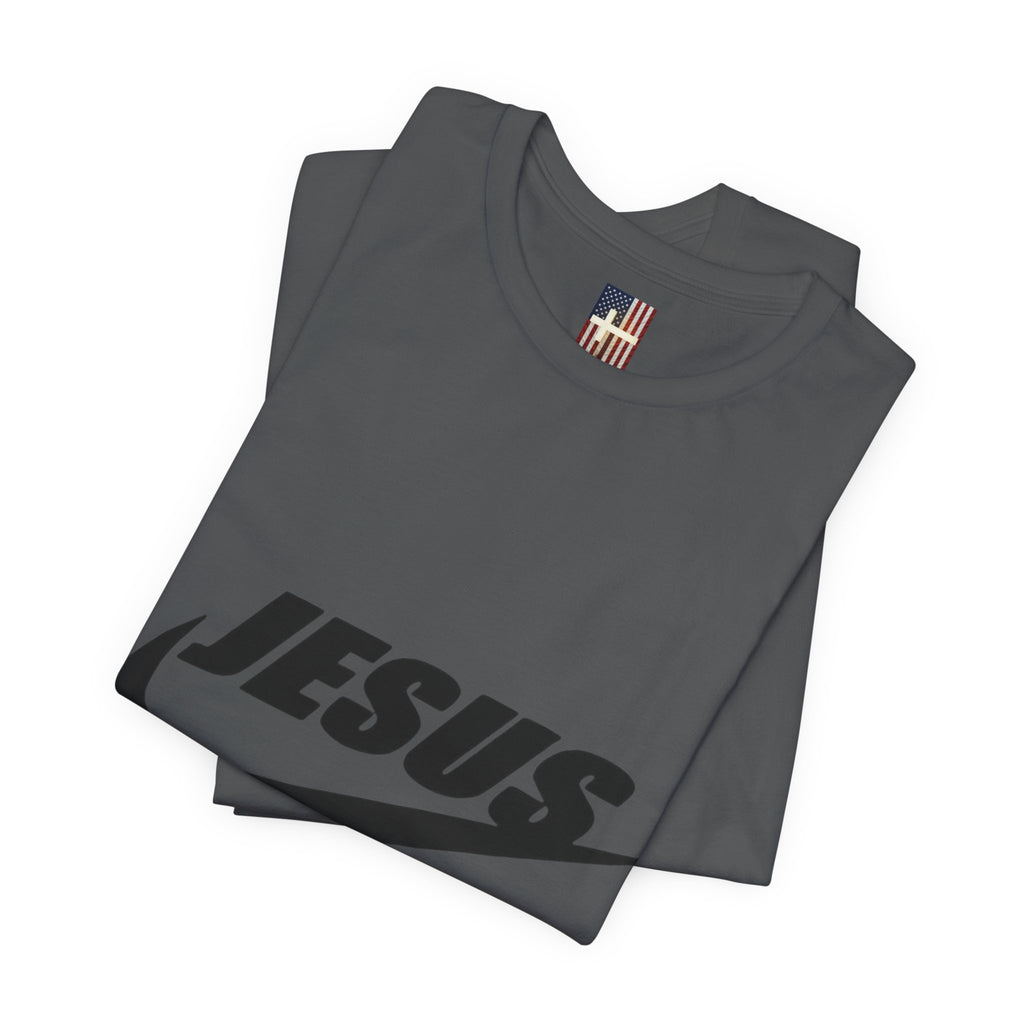 Jesus Did It T-shirt - Funny Christian Parody T-shirt - Faith & Victory Apparel