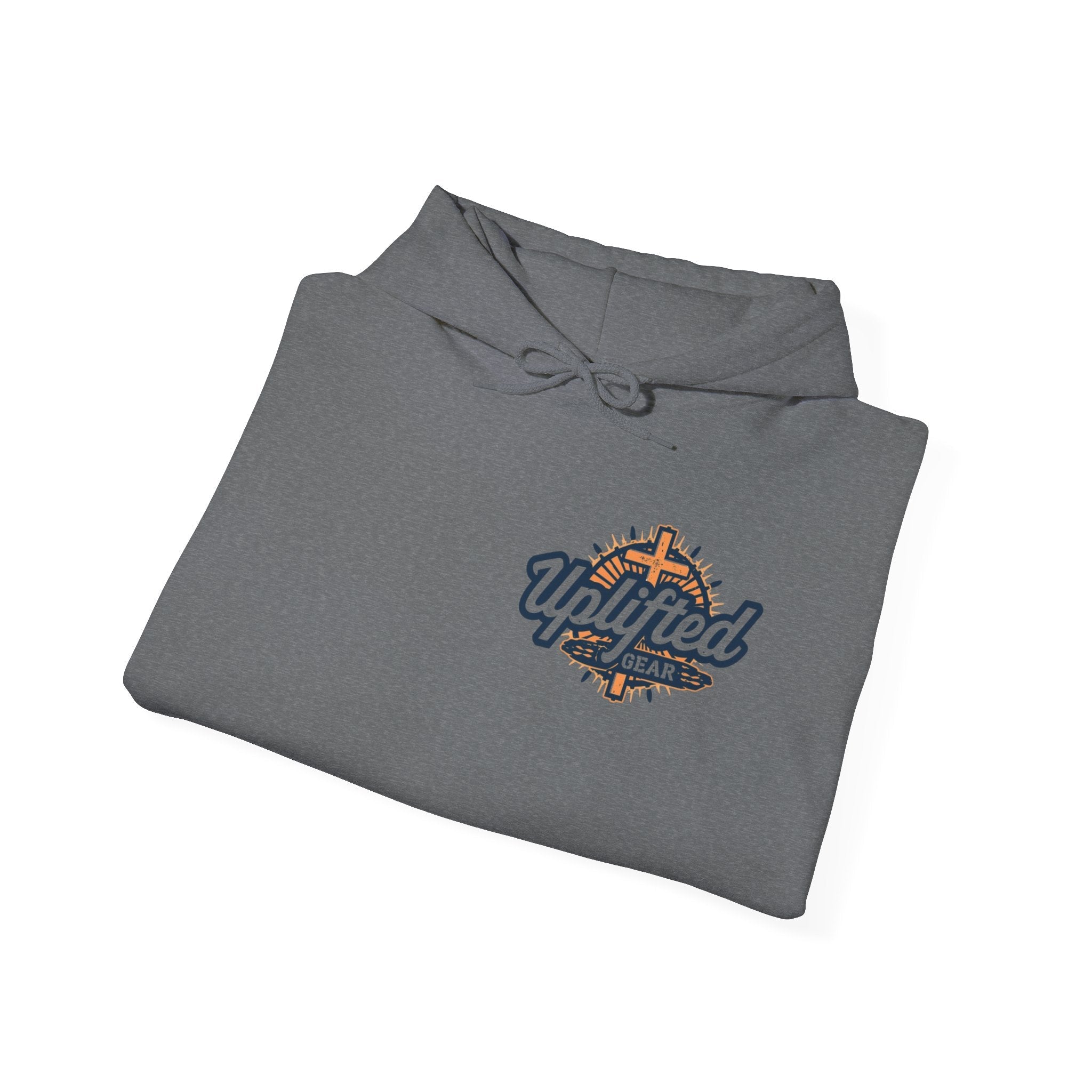 Trust in The Lord Proverbs 3:5-6 Biblical Design Unisex Heavy Blend™ Hooded Sweatshirt Printify