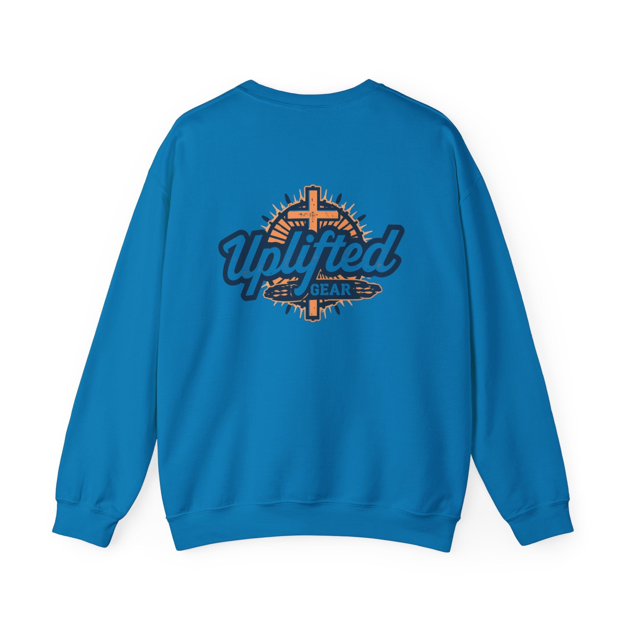 Uplifted Gear Christian Logo Sweatshirt Printify