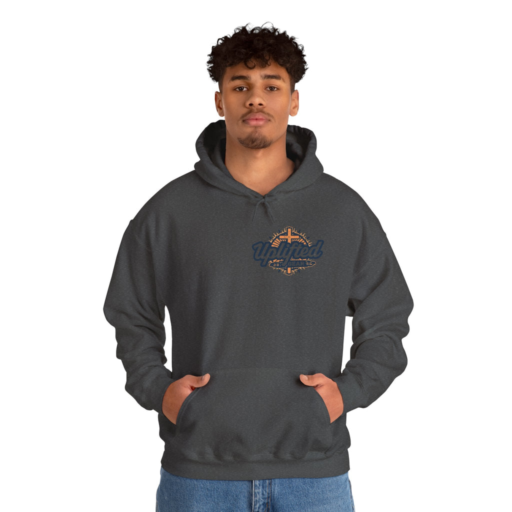 Bible Verse Unisex Heavy Blend™ Hooded Sweatshirt - Philippians 4 : 13 Printify