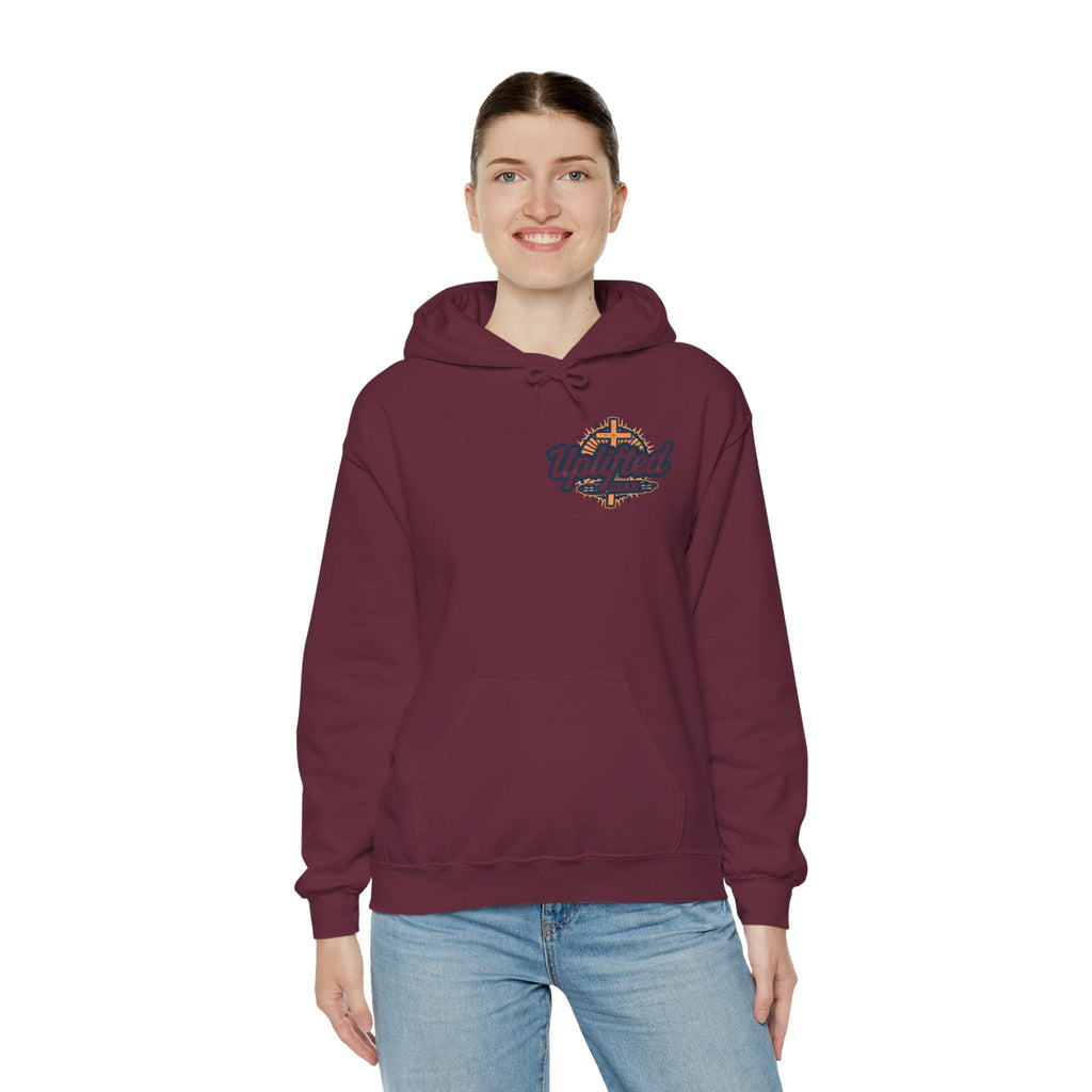 There Are Only 2 Genders Hoodie – Adam & Eve Cross Christian Hoodie for Bold Truth Printify