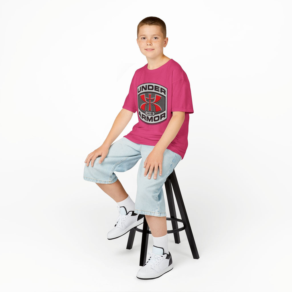 Under HIS Armor Christian T-Shirt — Faith-Inspired Under Armour Style Printify