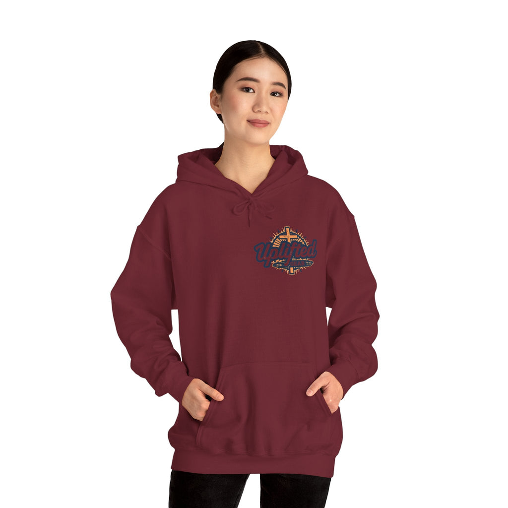 Religious Graphic Armor Of God Design - Unisex Heavy Blend™ Hooded Sweatshirt Printify