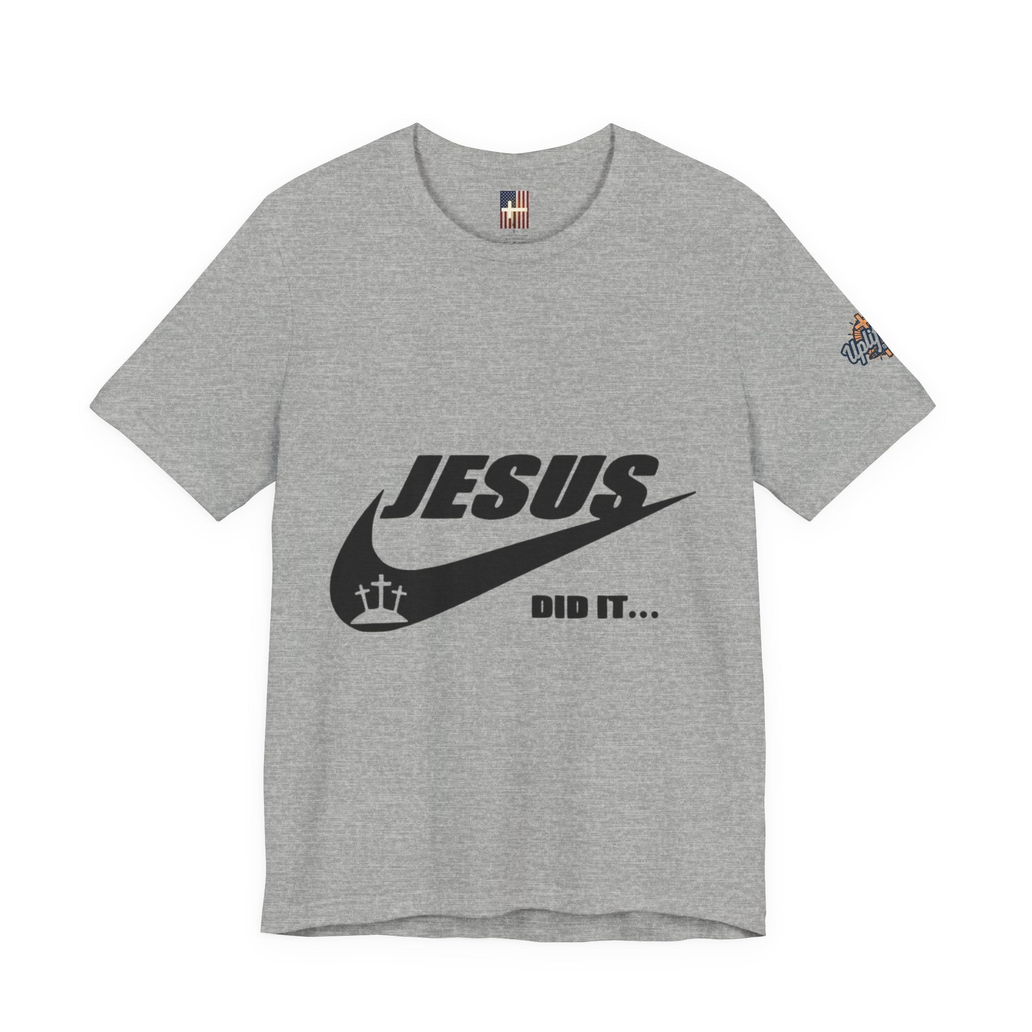 Jesus Did It T-shirt - Funny Christian Parody T-shirt - Faith & Victory Apparel