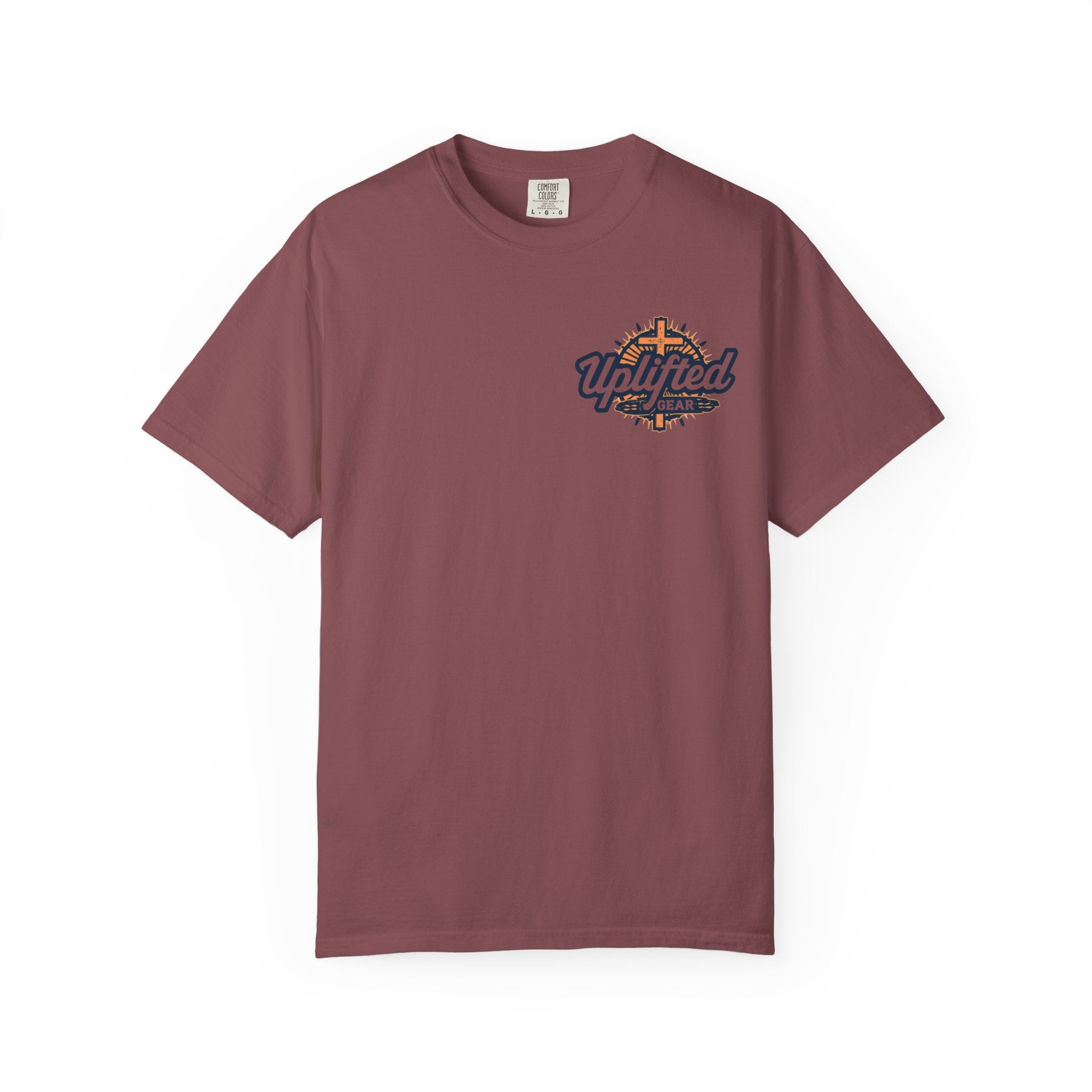 Religious Graphic Armor Of God Design - Unisex Garment-Dyed T-shirt Printify
