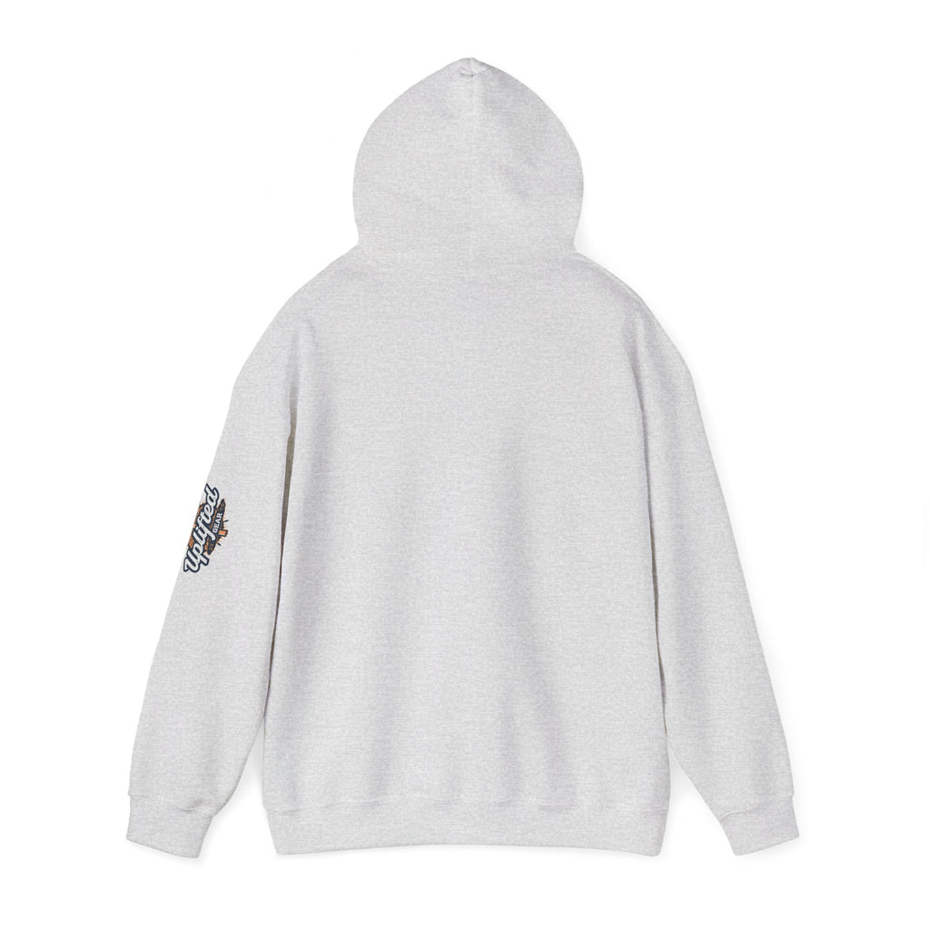 Jesus Saves Hoodie – Radiant Cross & Rays of Light Christian Sweatshirt for Eternal Hope & Faith Printify