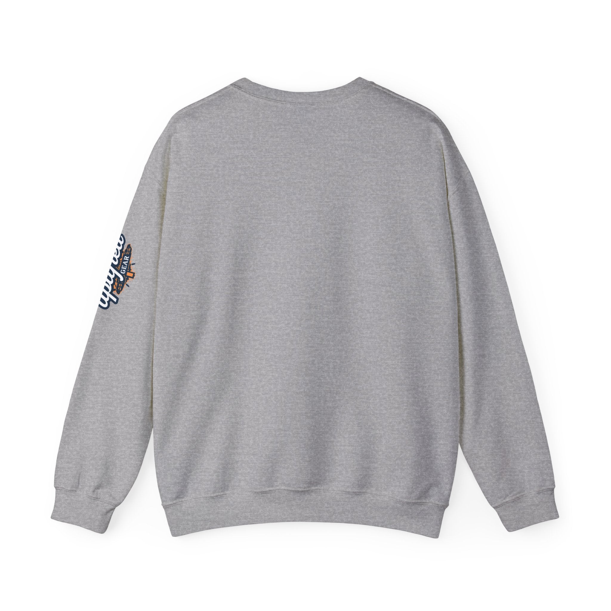 God's Gym Sweatshirt — "Let Him Lift Your Weights" Christian Fitness Sweatshirt Printify
