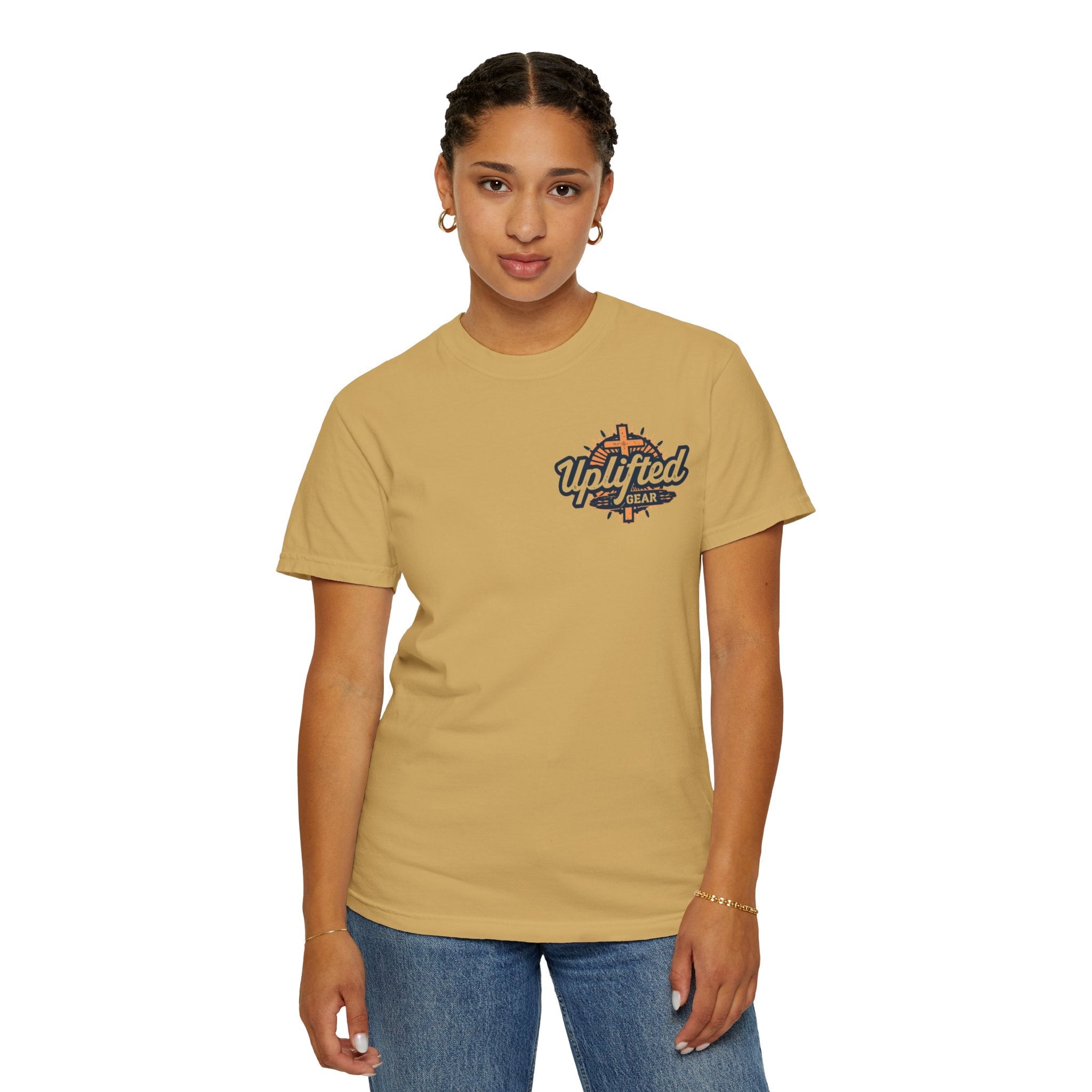 AMEN Acronym T-Shirt – Always Agree with God Move with God End with God Never Doubt God Christian Tee for Unwavering Faith Printify