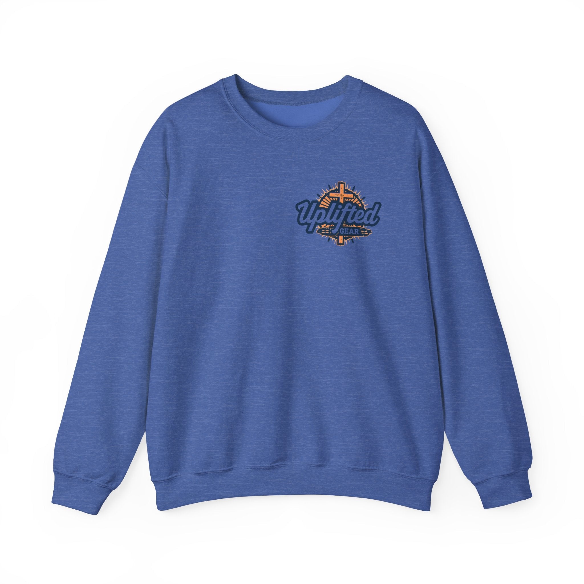 Bible Verse Unisex Heavy Blend™ Crewneck Sweatshirt - Isaiah 41 : 10 Printify