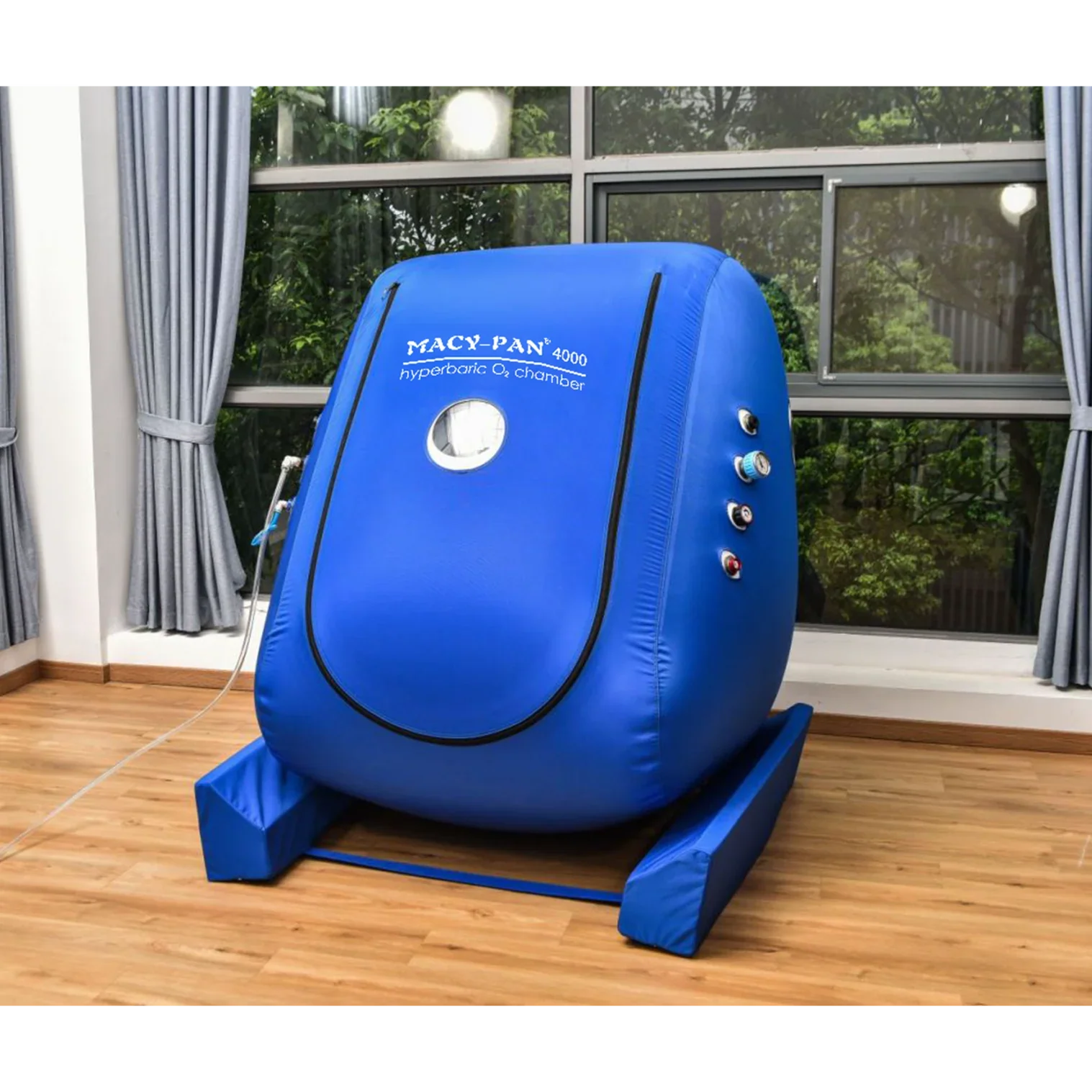 Macy-Pan MC4000 Wheelchair & Double Seated Hyperbaric Chamber 1.3 to 1.4 ATA LifeMed USA