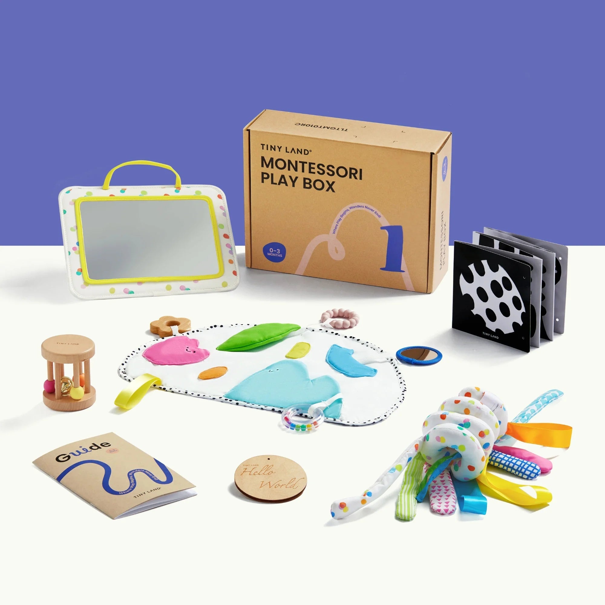Tiny Land® Montessori Toys for Newborns (0–3 Months) Tiny Land INC