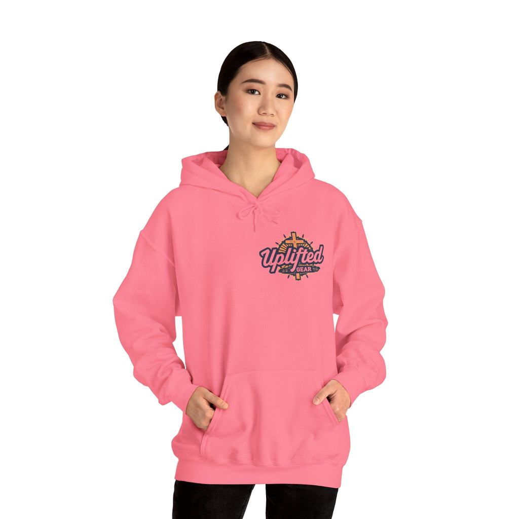 AMEN Acronym Hoodie – Agree with God Move with God End with God Never Doubt God Christian Sweatshirt for Unwavering Faith Printify