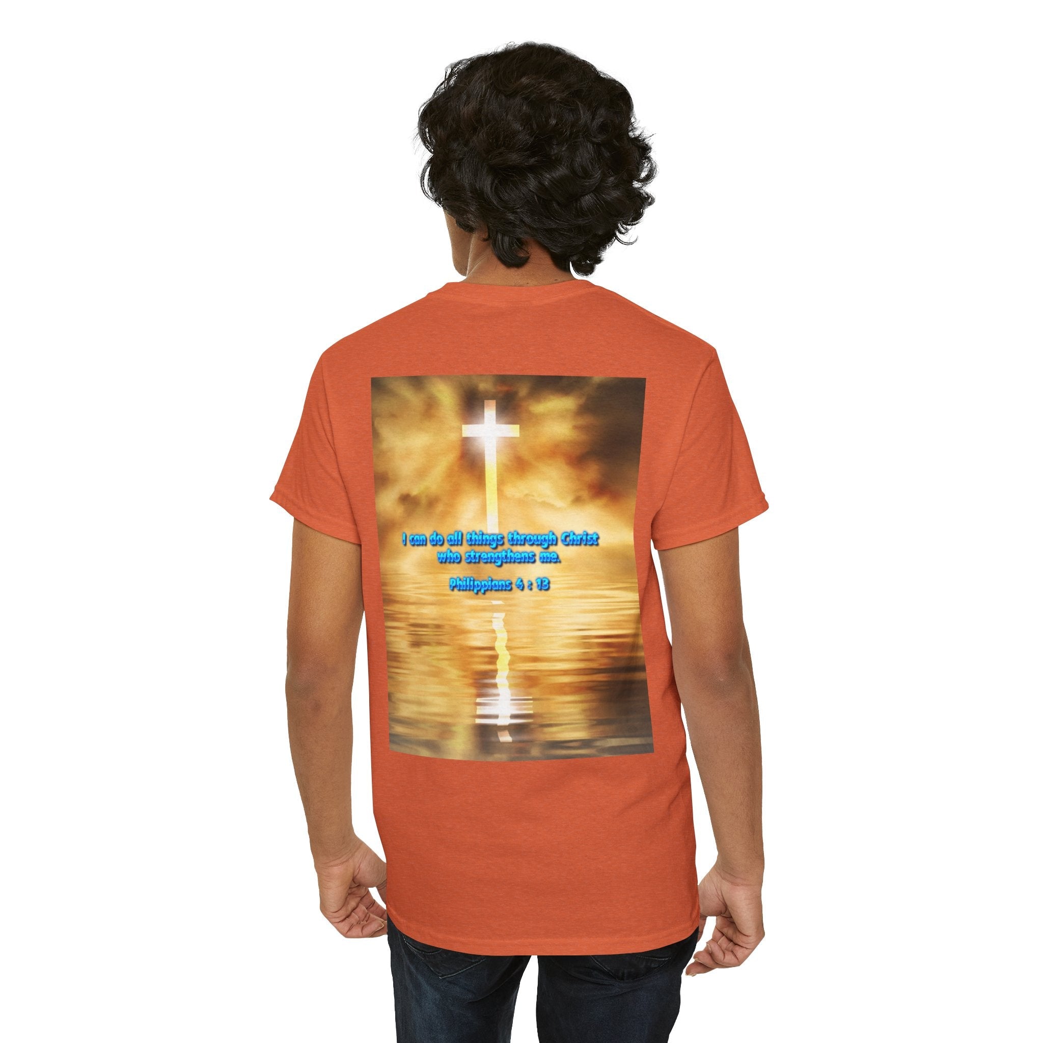 Bible Verse Unisex Tee - Philippians 4 : 13 Printify