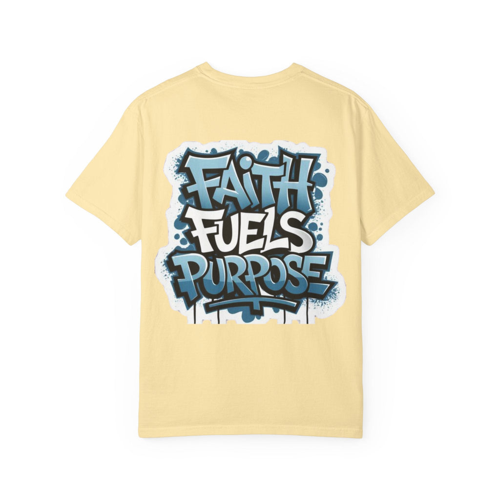 Faith Fuels Purpose T-shirt – Inspirational Christian T-shirt for Divine Drive & Unstoppable Belief Printify