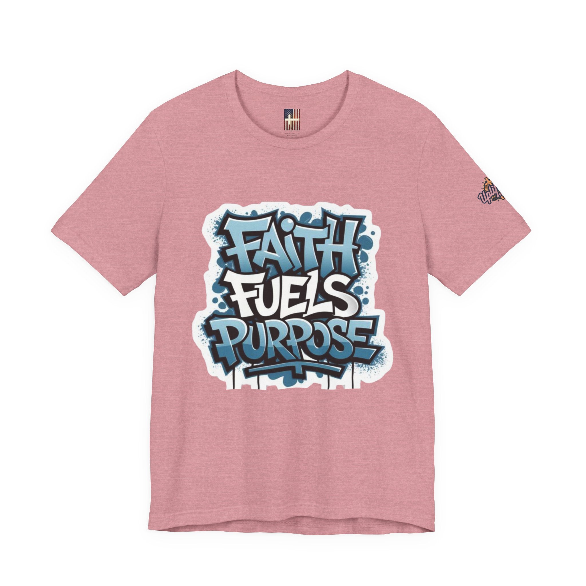 Faith Fuels Purpose T-shirt – Inspirational Christian T-shirt for Divine Drive & Unstoppable Belief Printify