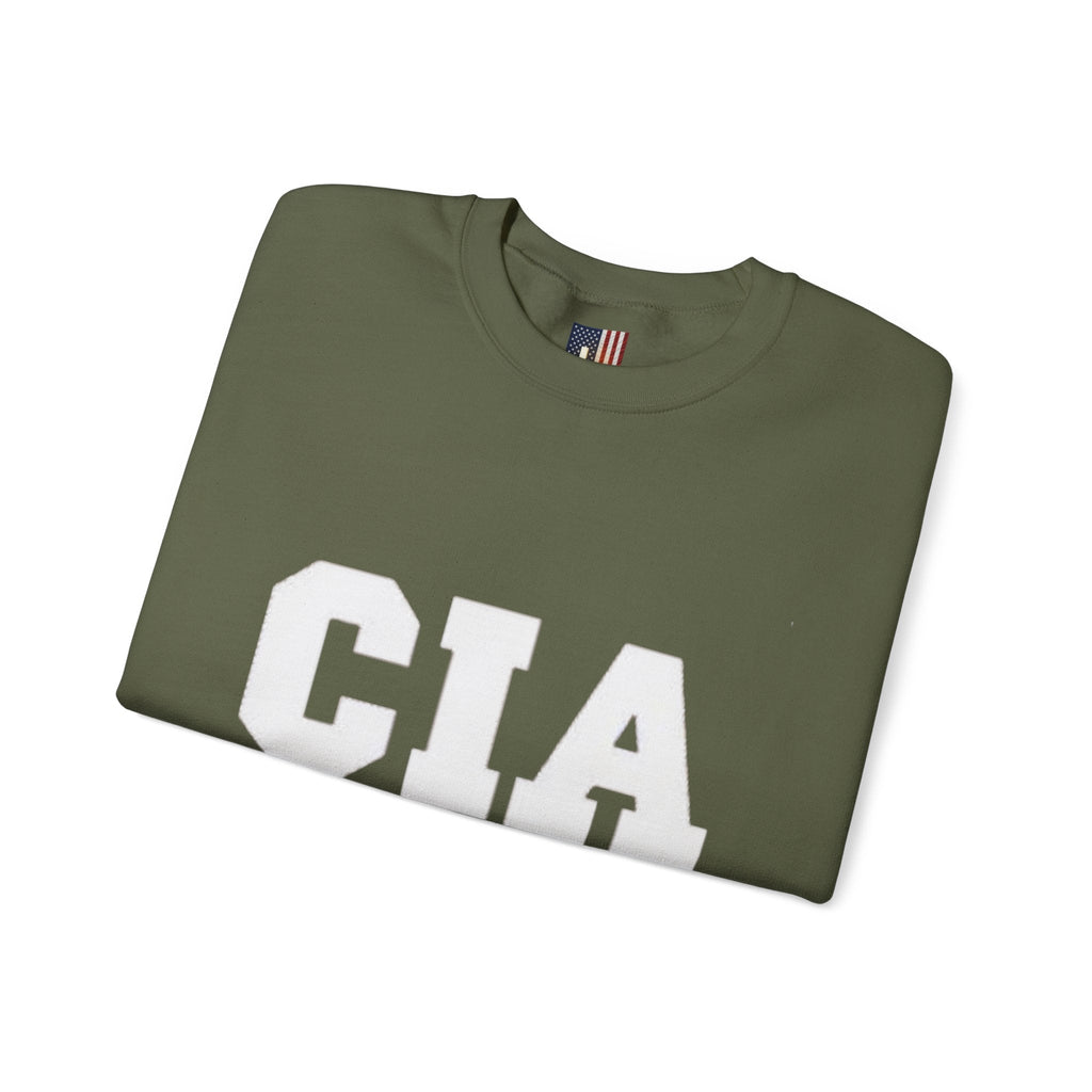 CIA Christian in Action Sweatshirt - Funny Faith Parody Sweatshirt - Mission Ready Apparel Printify