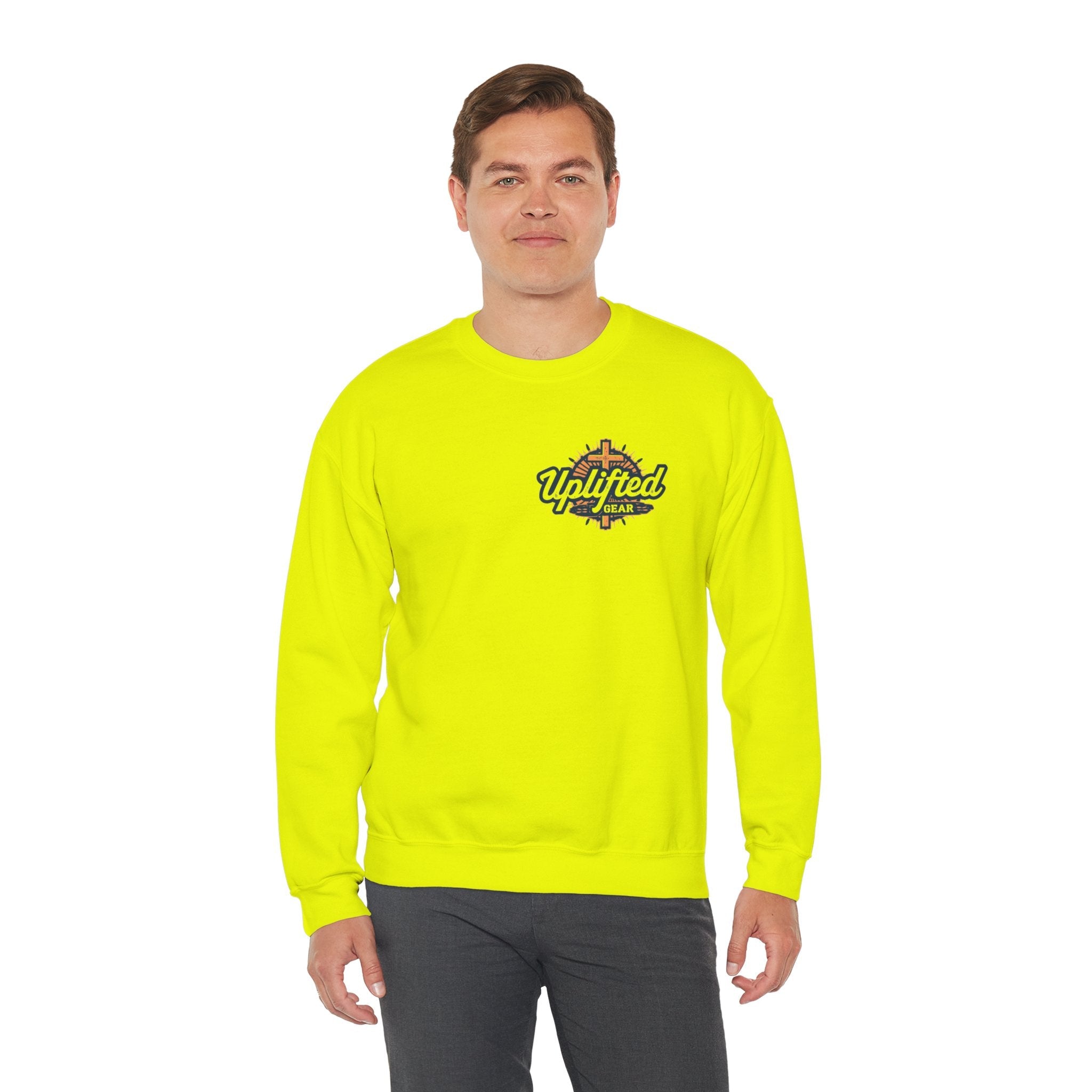 Theologian in Training Sweatshirt – Open Bible & Cross Christian Sweatshirt for Faithful Growth Printify