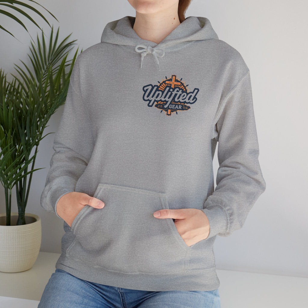 Trust in The Lord Proverbs 3:5-6 Biblical Design Unisex Heavy Blend™ Hooded Sweatshirt Printify