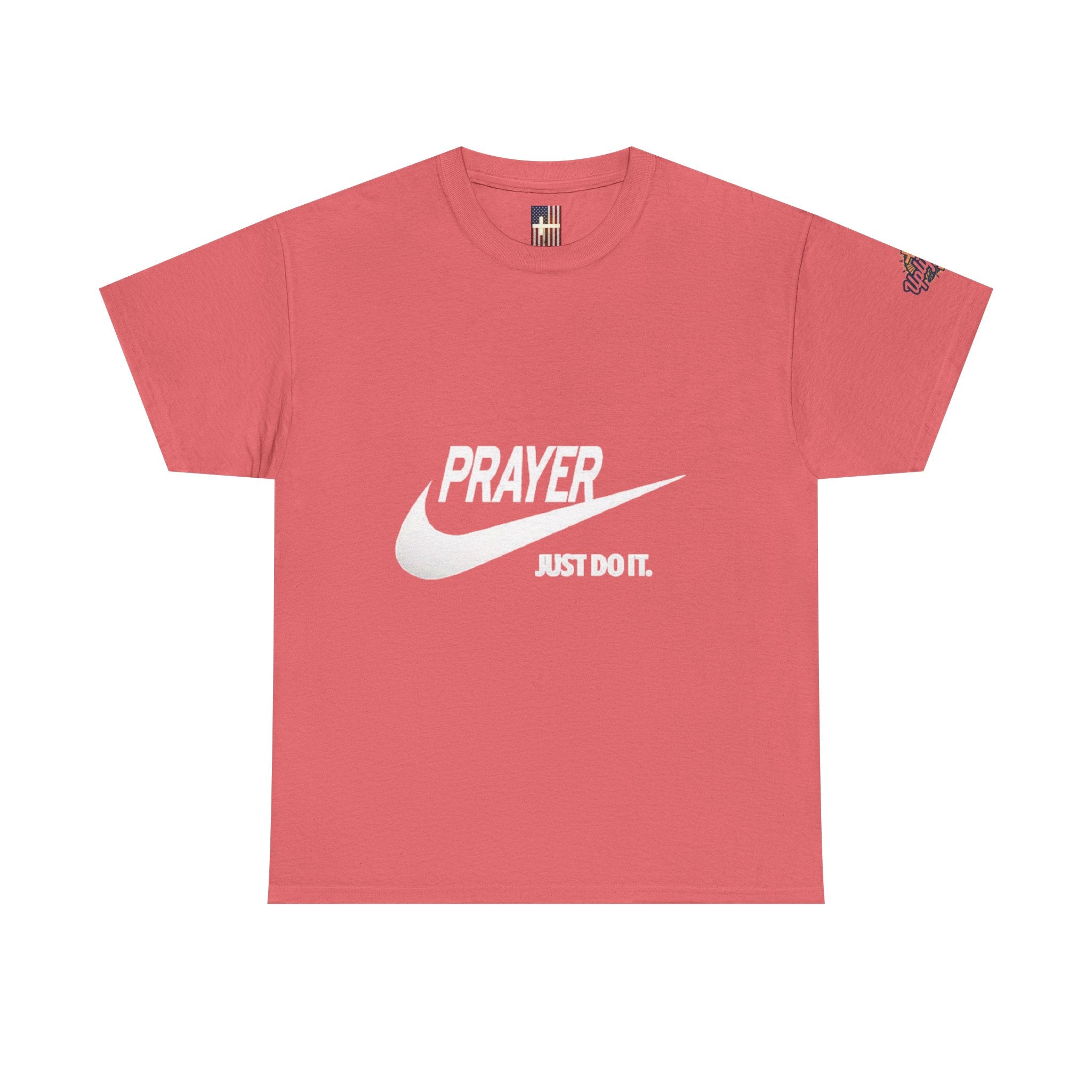 Prayer Just Do It T-shirt - Funny Christian Nike Parody T-shirt - Faith Gear Printify